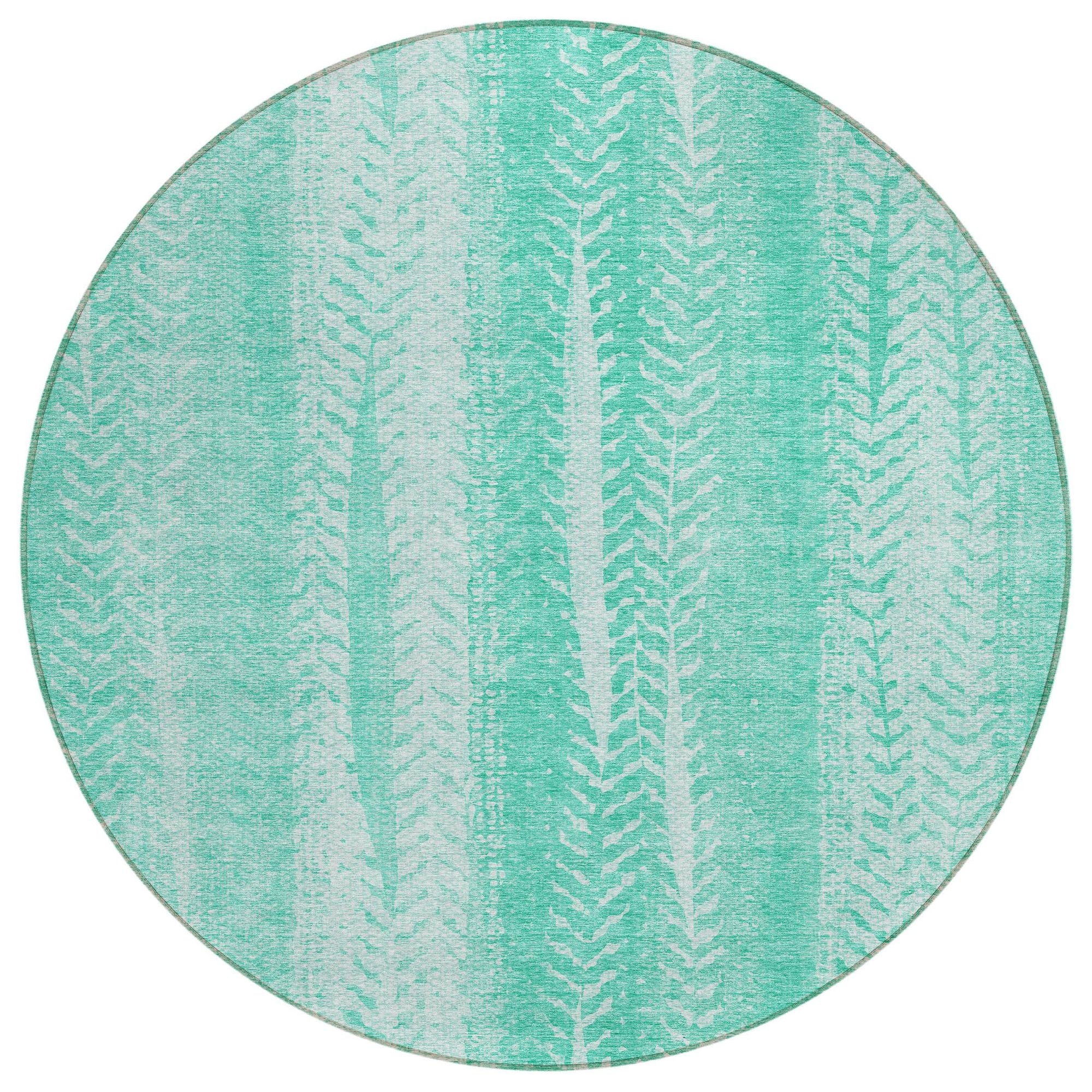 Machine Made ACN694 Aqua Teal Rugs #color_aqua teal