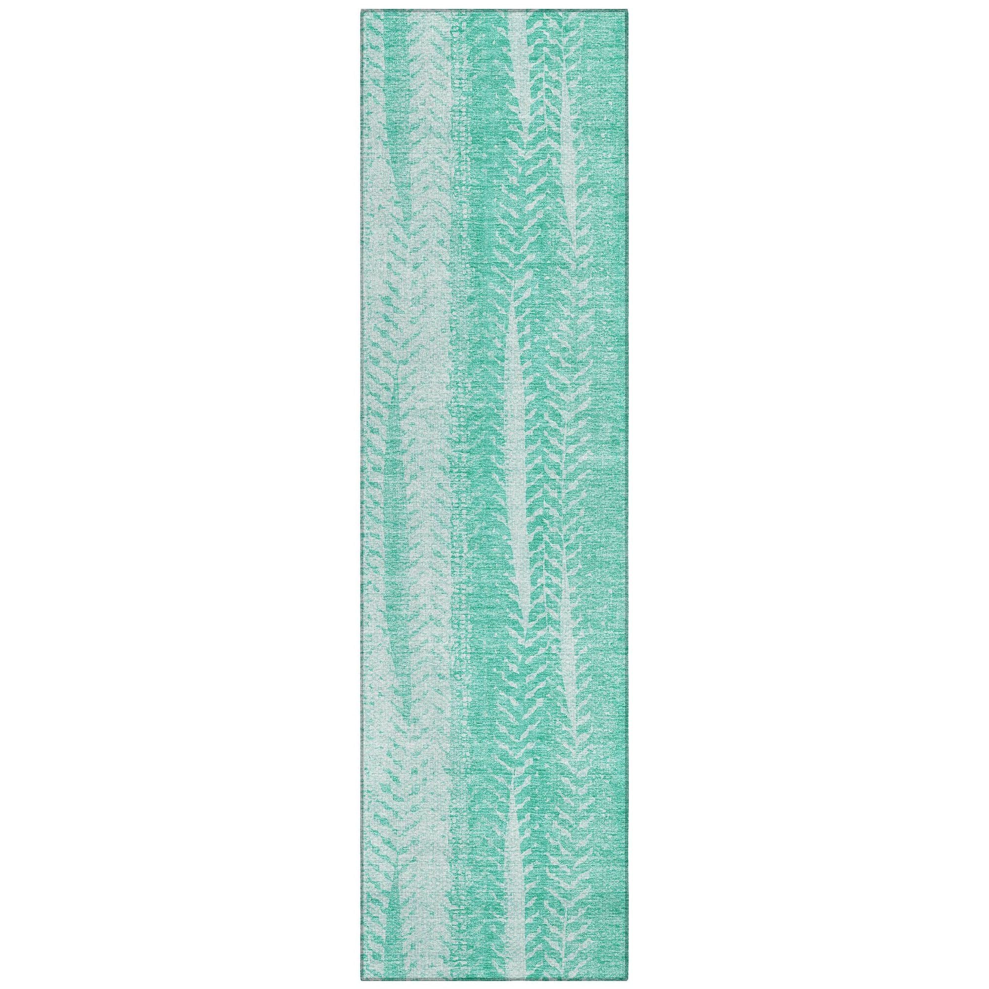 Machine Made ACN694 Aqua Teal Rugs #color_aqua teal