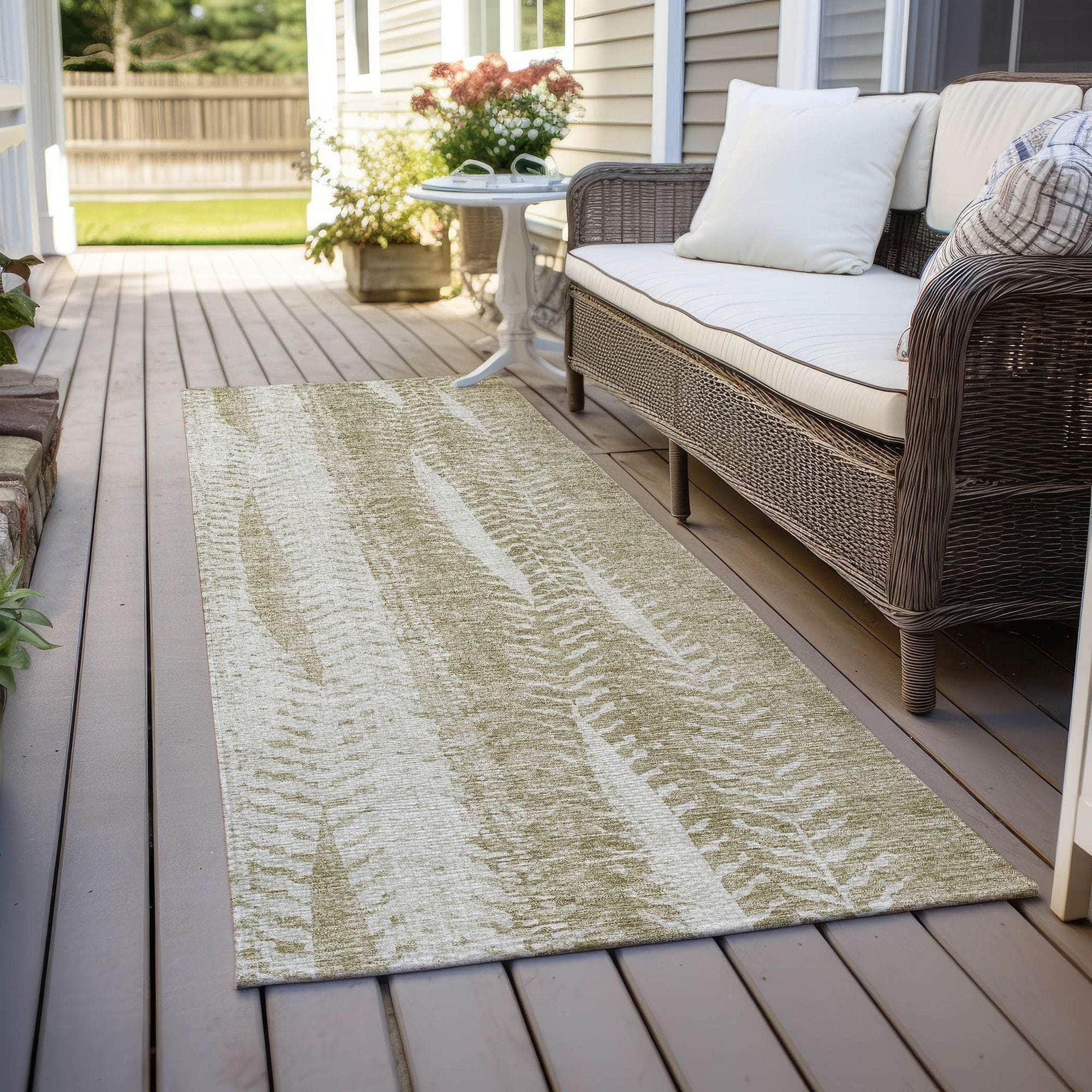 Machine Made ACN694 Beige Brown Rugs #color_beige brown