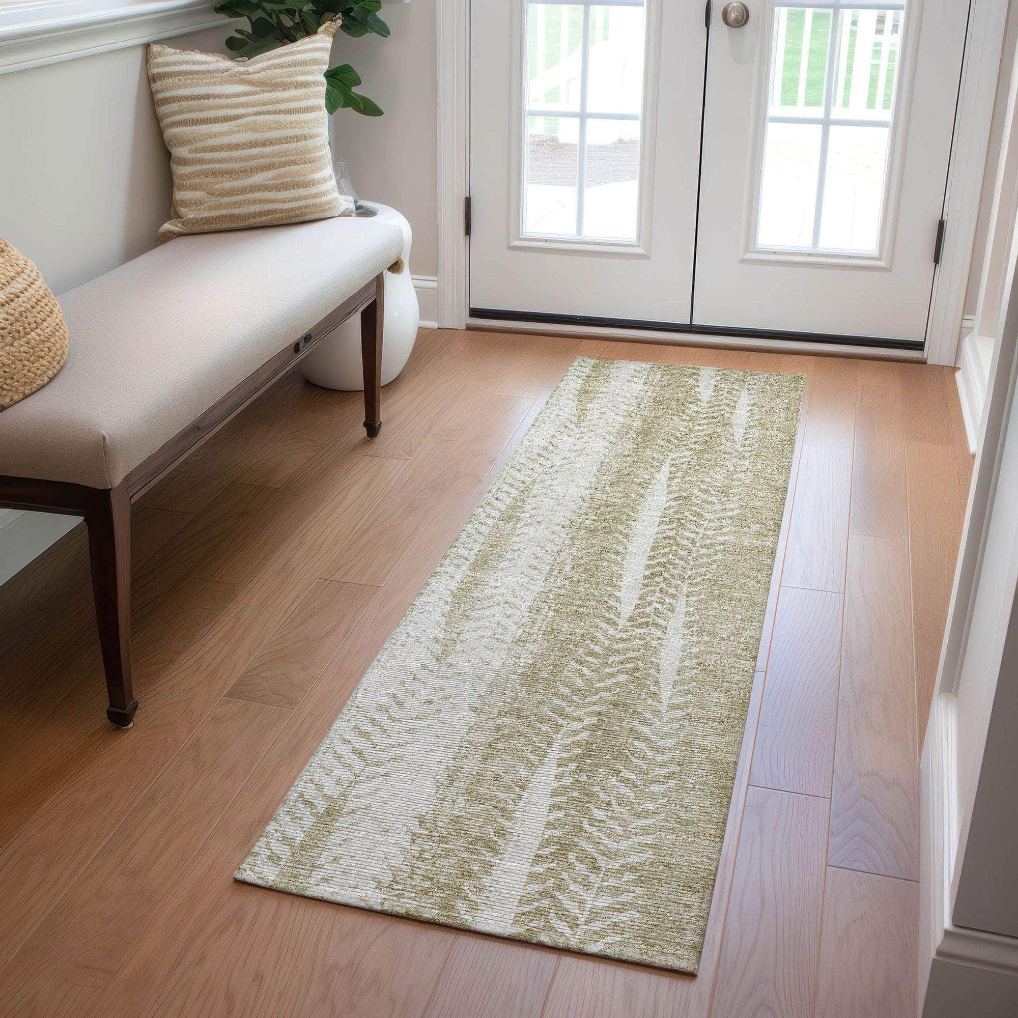 Machine Made ACN694 Beige Brown Rugs #color_beige brown