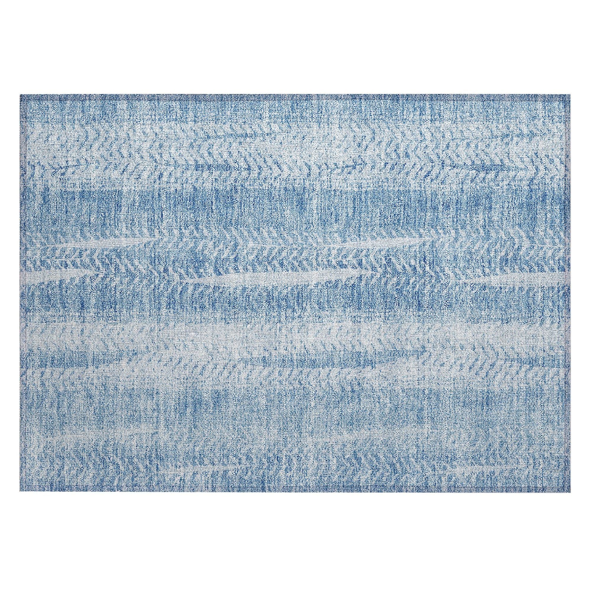 Machine Made ACN694 Sky Blue Rugs #color_sky blue