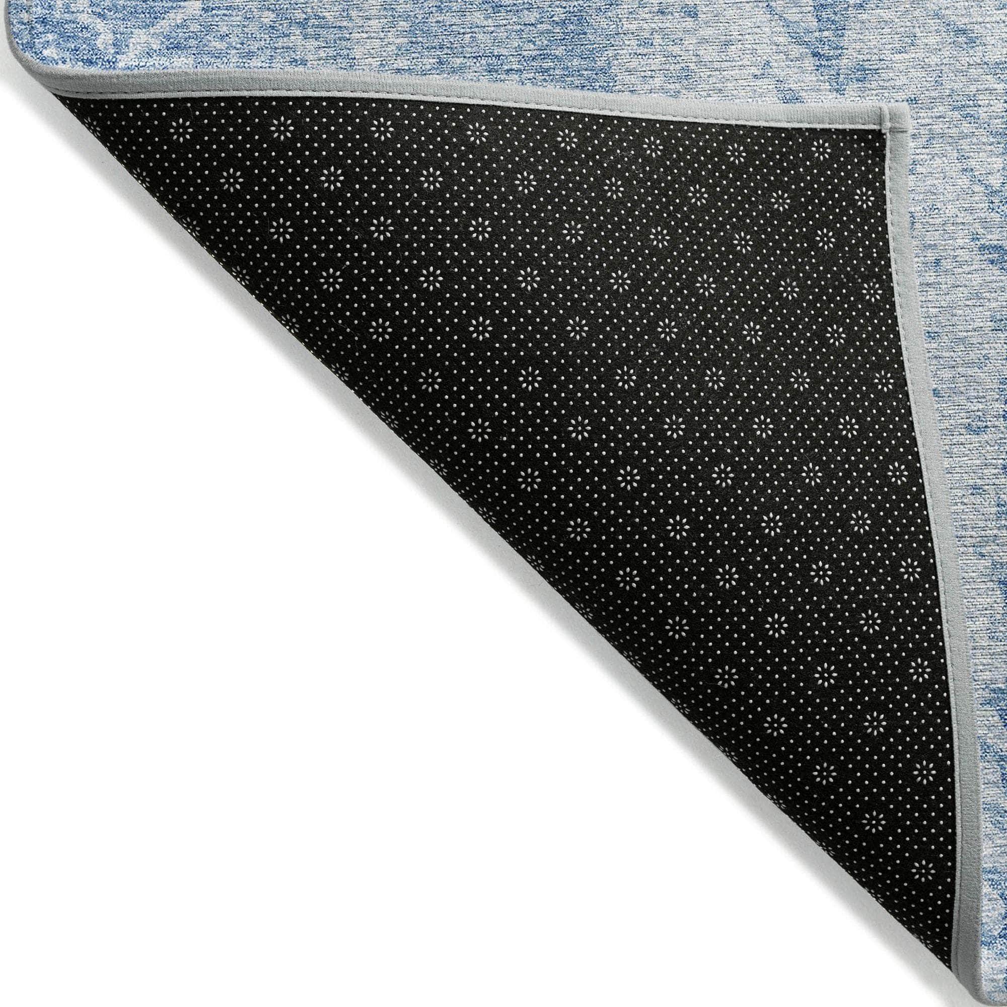 Machine Made ACN694 Sky Blue Rugs #color_sky blue
