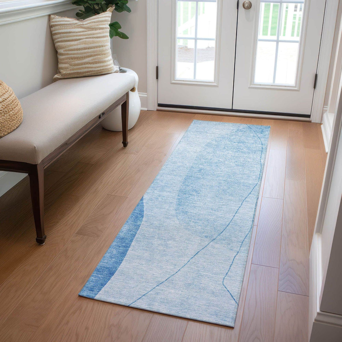 Fritillary Machine Washable Rug