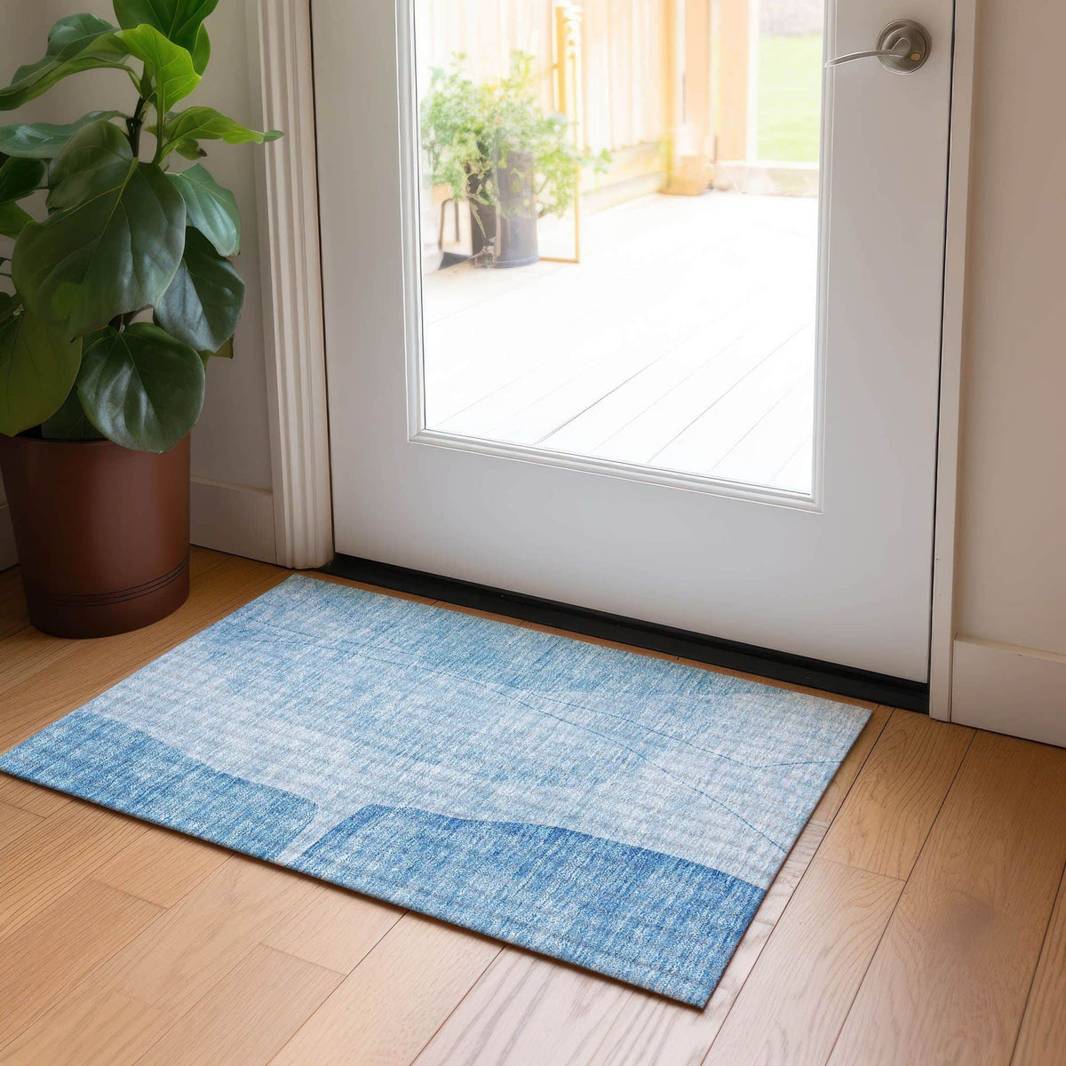 Fritillary Machine Washable Rug
