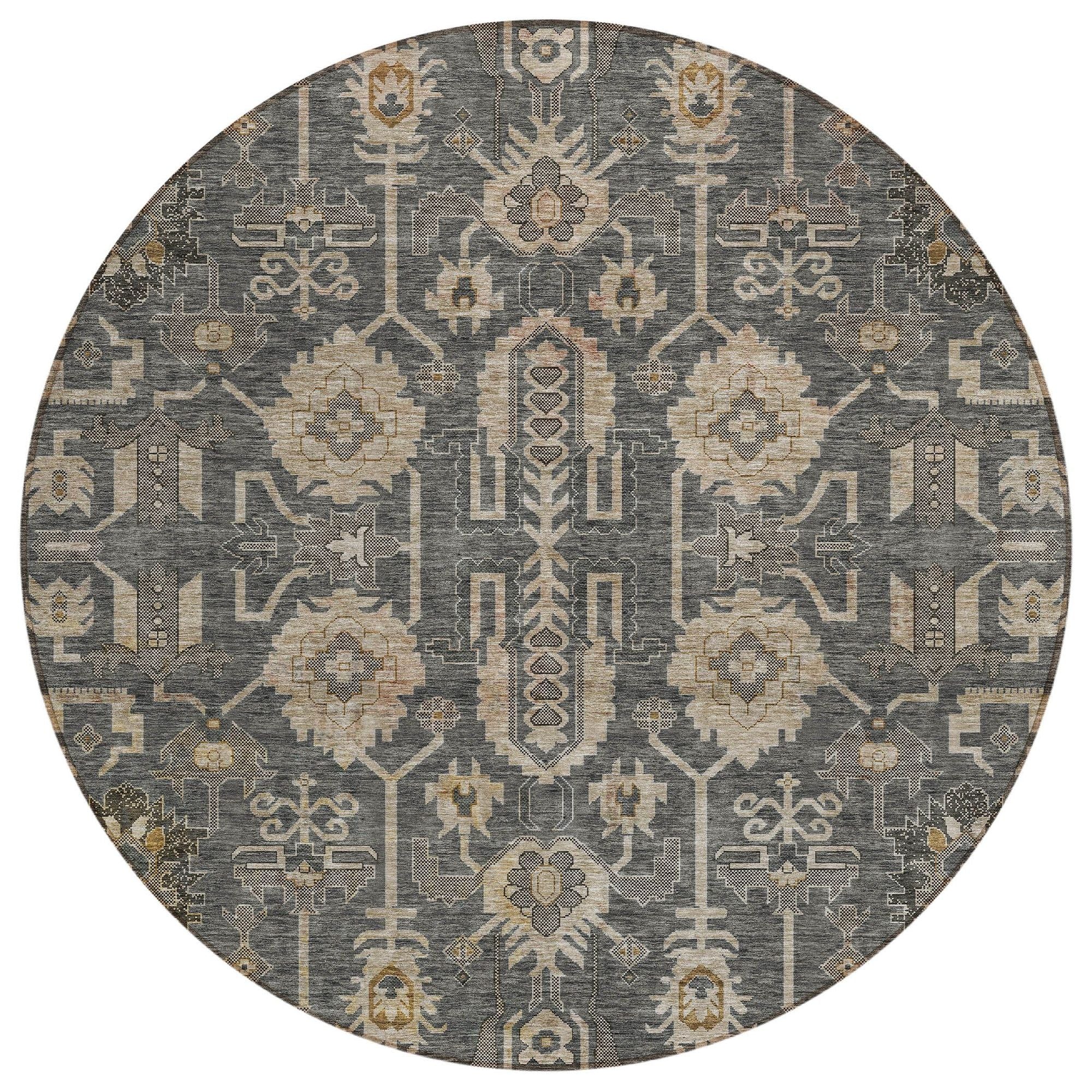 Machine Made ACN697 Gray  Rugs #color_gray 