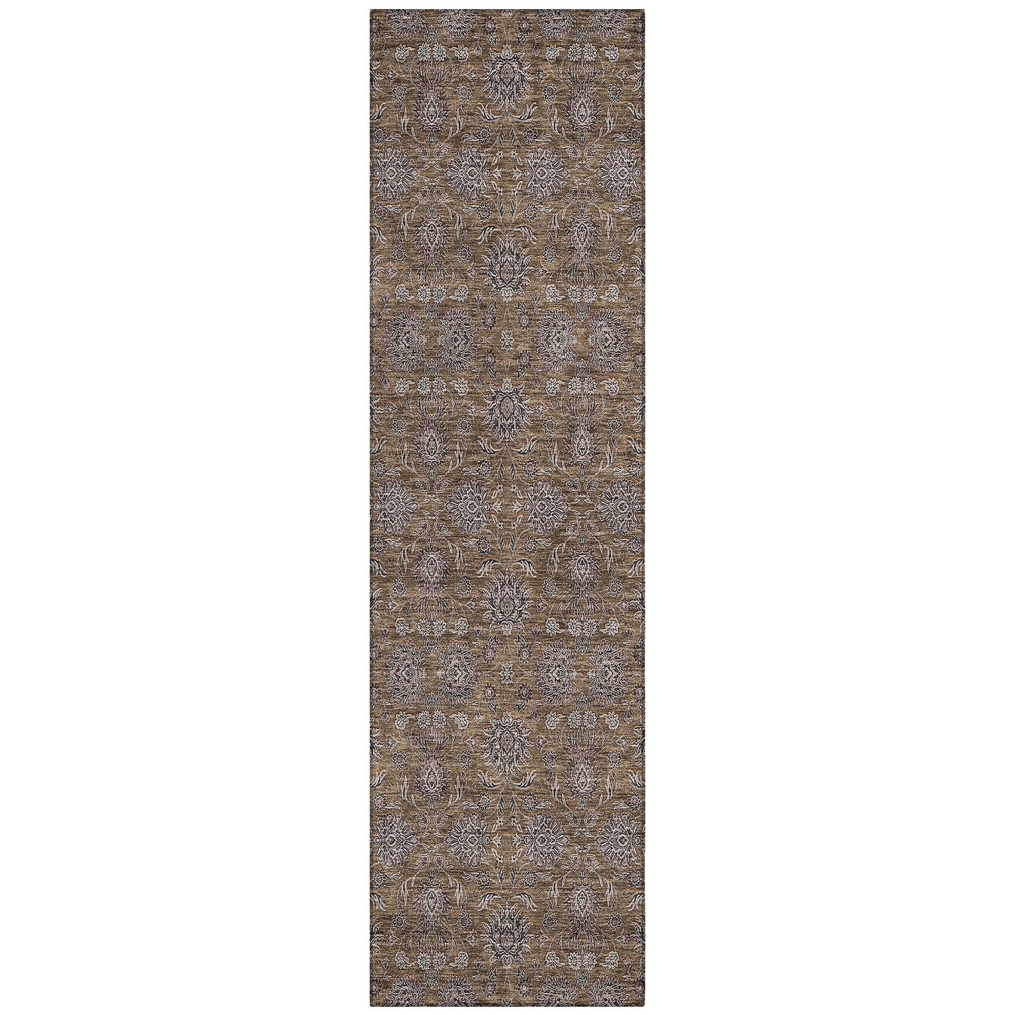 Machine Made ACN702 Chocolate Brown Rugs #color_chocolate brown