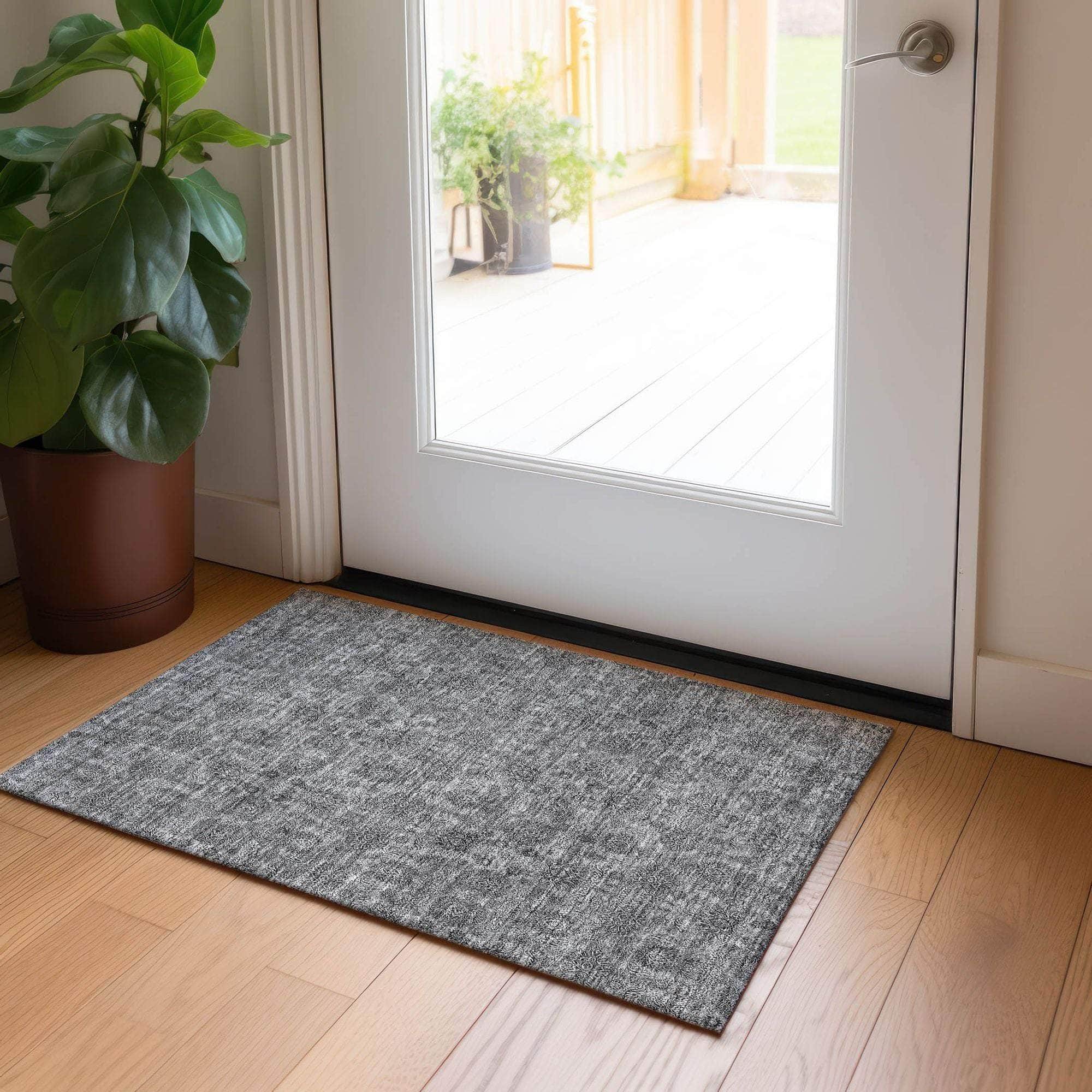 Machine Made ACN702 Gray  Rugs #color_gray 