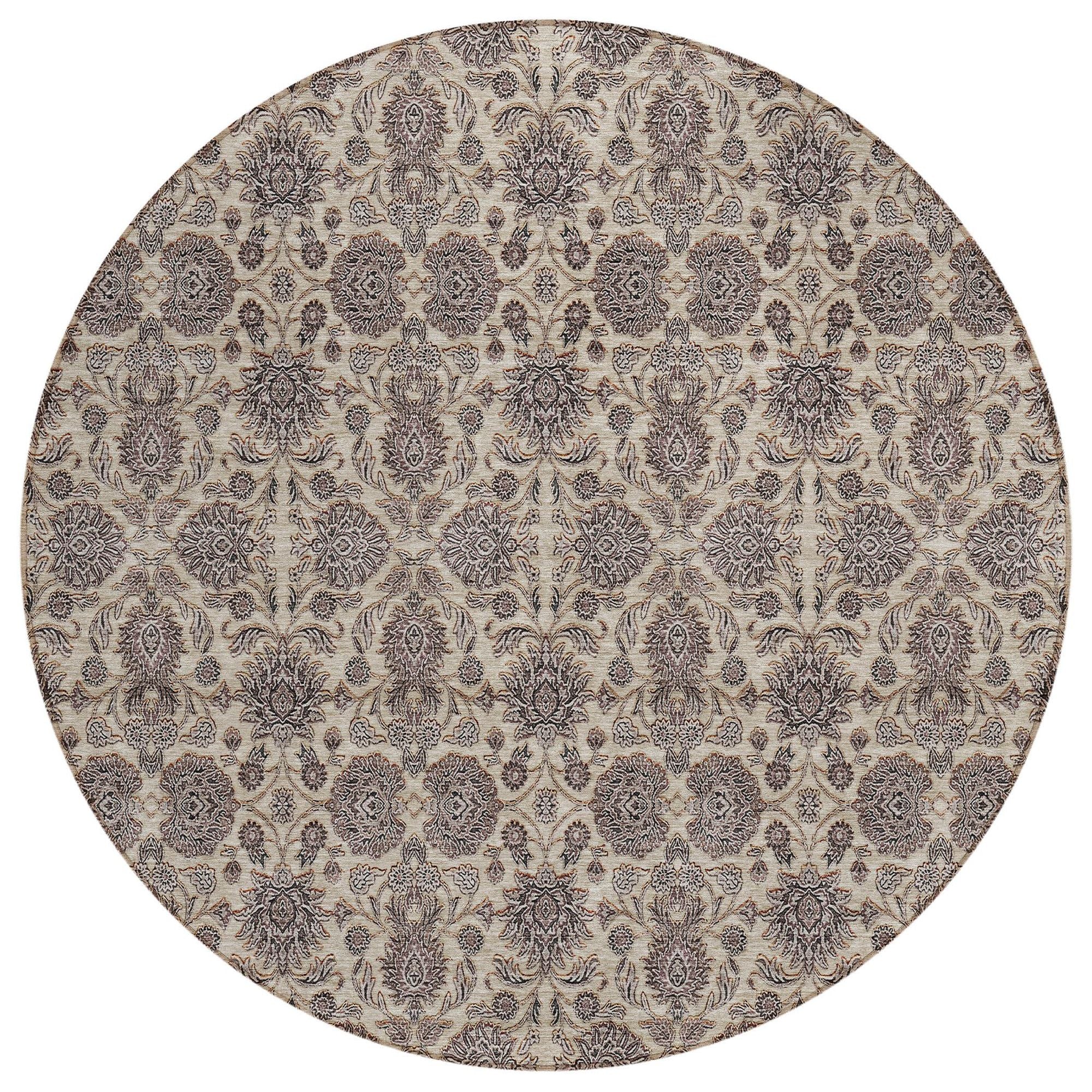 Machine Made ACN702 Ivory  Rugs #color_ivory 