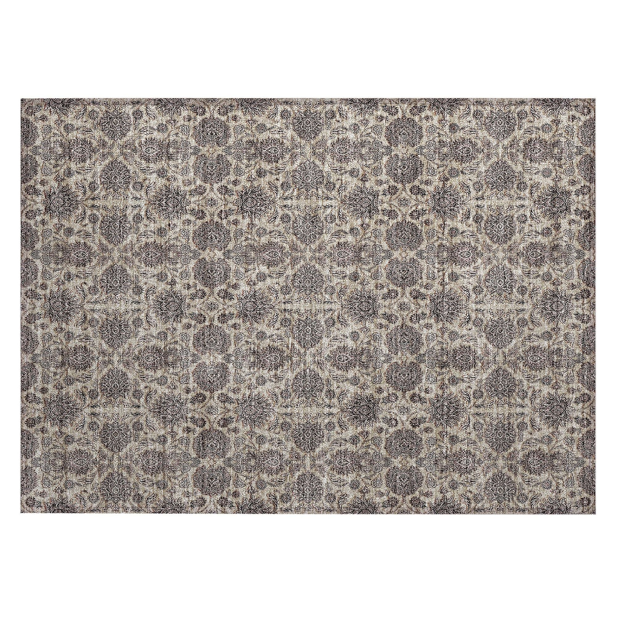 Machine Made ACN702 Ivory  Rugs #color_ivory 