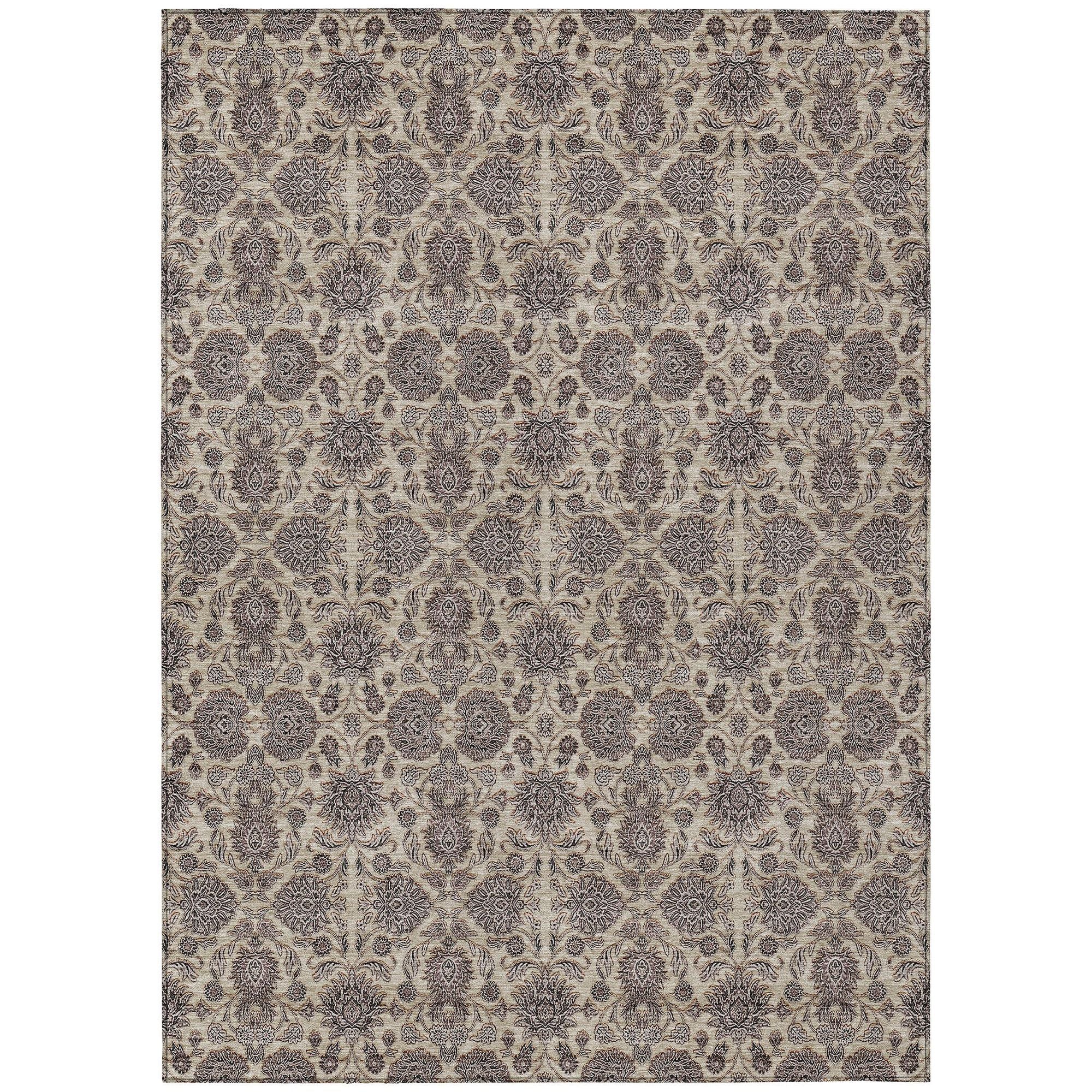 Machine Made ACN702 Ivory  Rugs #color_ivory 