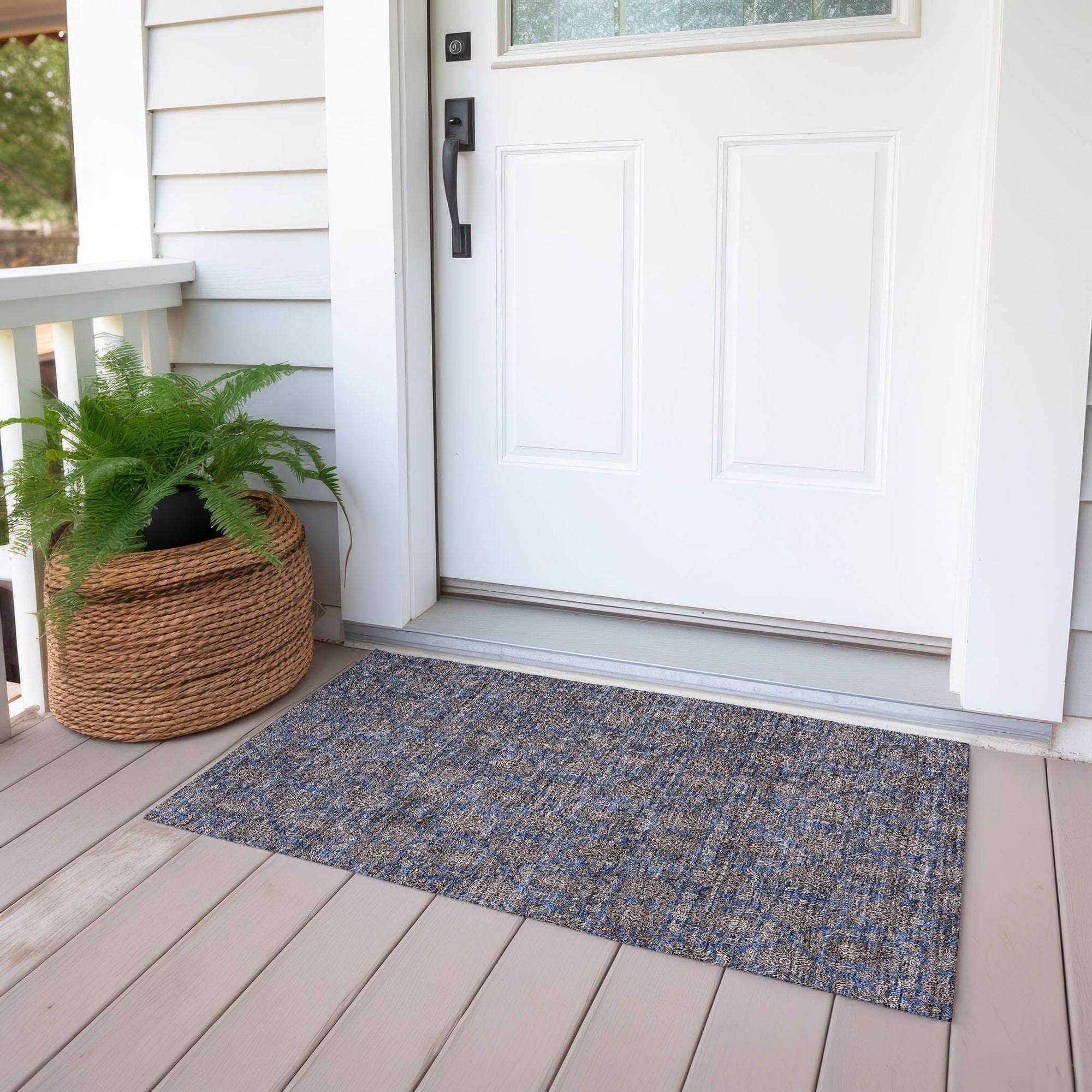 Machine Made ACN702 Navy Blue Rugs #color_navy blue