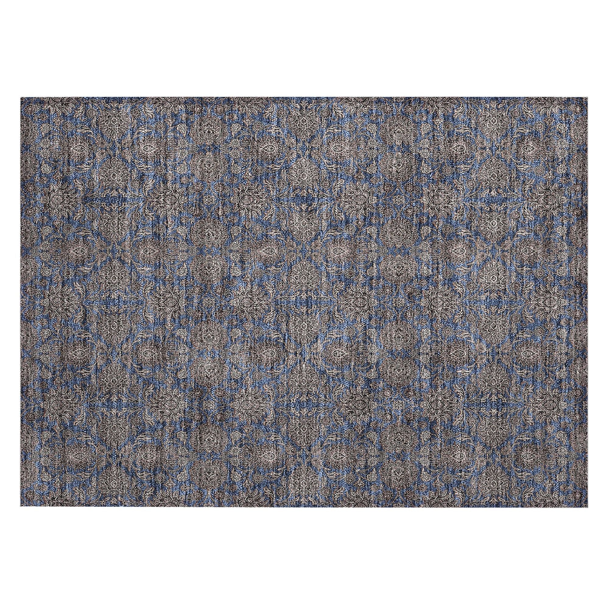 Machine Made ACN702 Navy Blue Rugs #color_navy blue