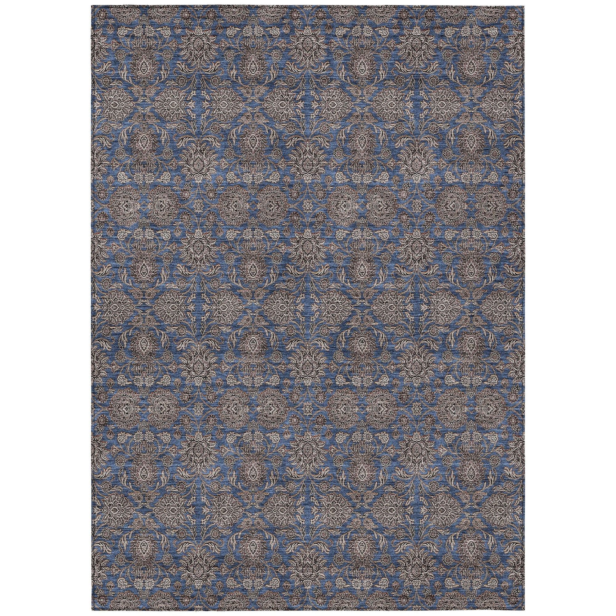 Machine Made ACN702 Navy Blue Rugs #color_navy blue