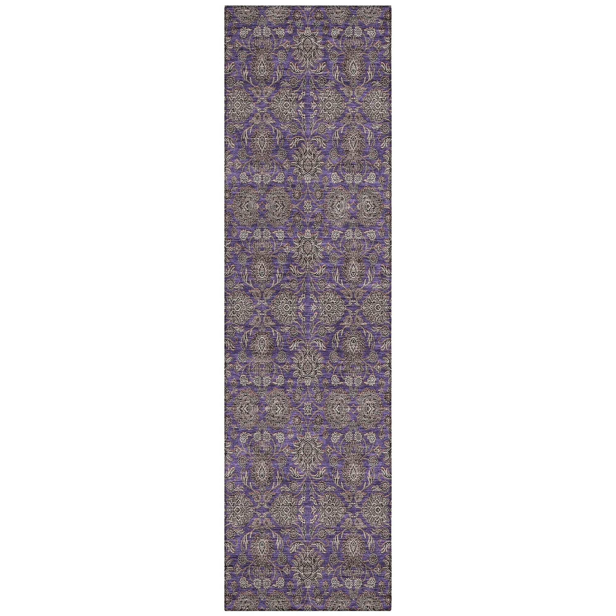Machine Made ACN702 Purple  Rugs #color_purple 