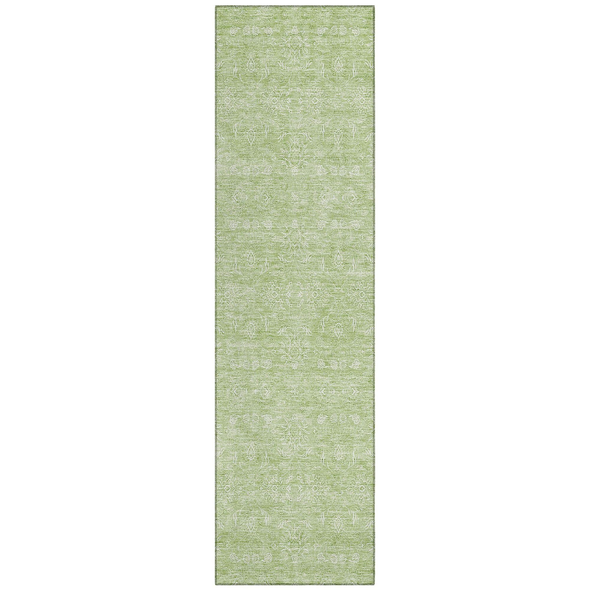 Machine Made ACN703 Aloe Green Rugs #color_aloe green