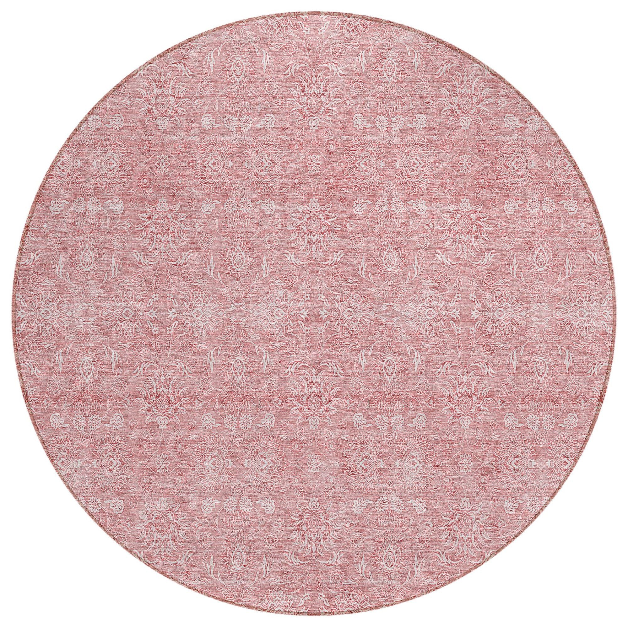 Machine Made ACN703 Blush Pink Rugs #color_blush pink