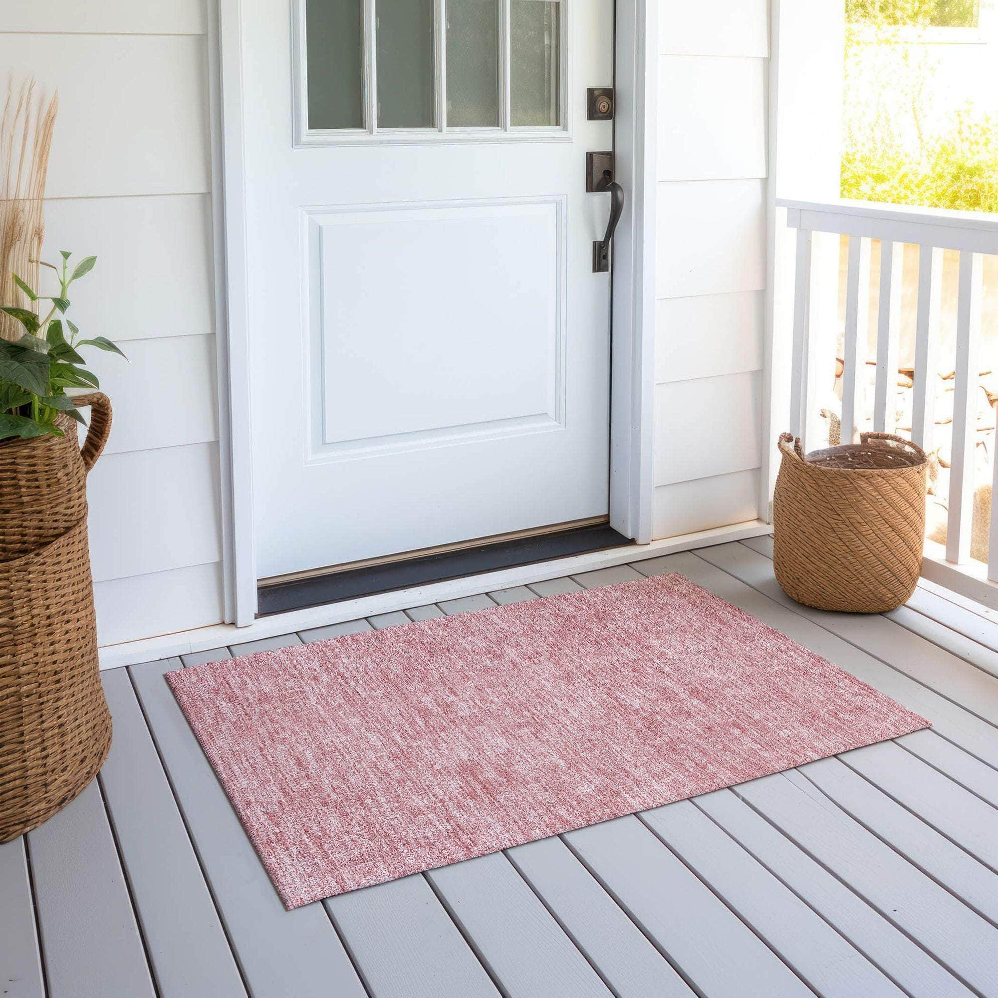 Machine Made ACN703 Blush Pink Rugs #color_blush pink