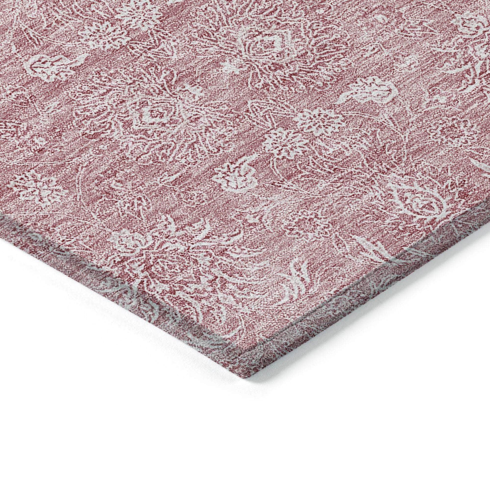 Machine Made ACN703 Blush Pink Rugs #color_blush pink