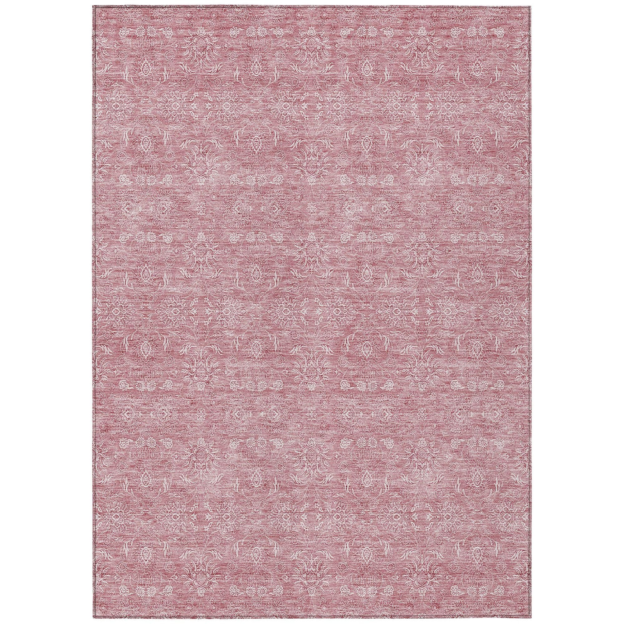 Machine Made ACN703 Blush Pink Rugs #color_blush pink