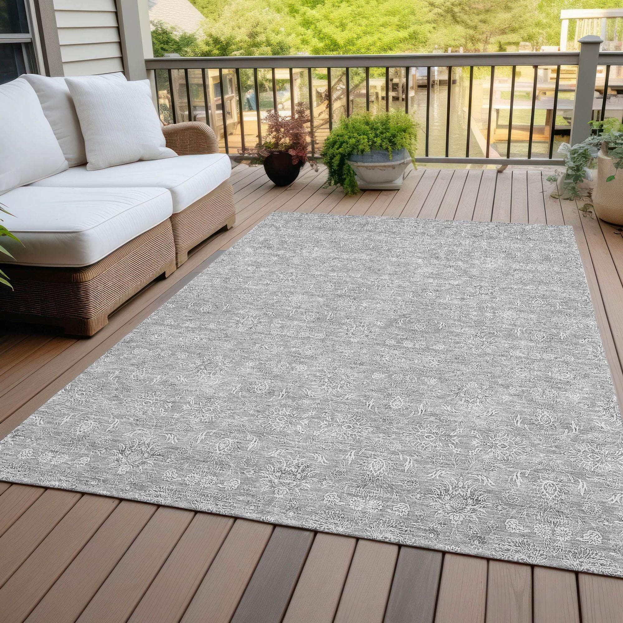 Machine Made ACN703 Gray  Rugs #color_gray 