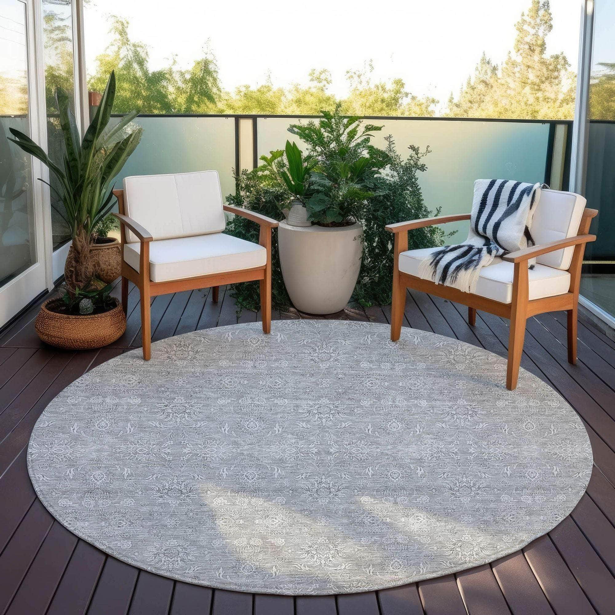 Machine Made ACN703 Gray  Rugs #color_gray 