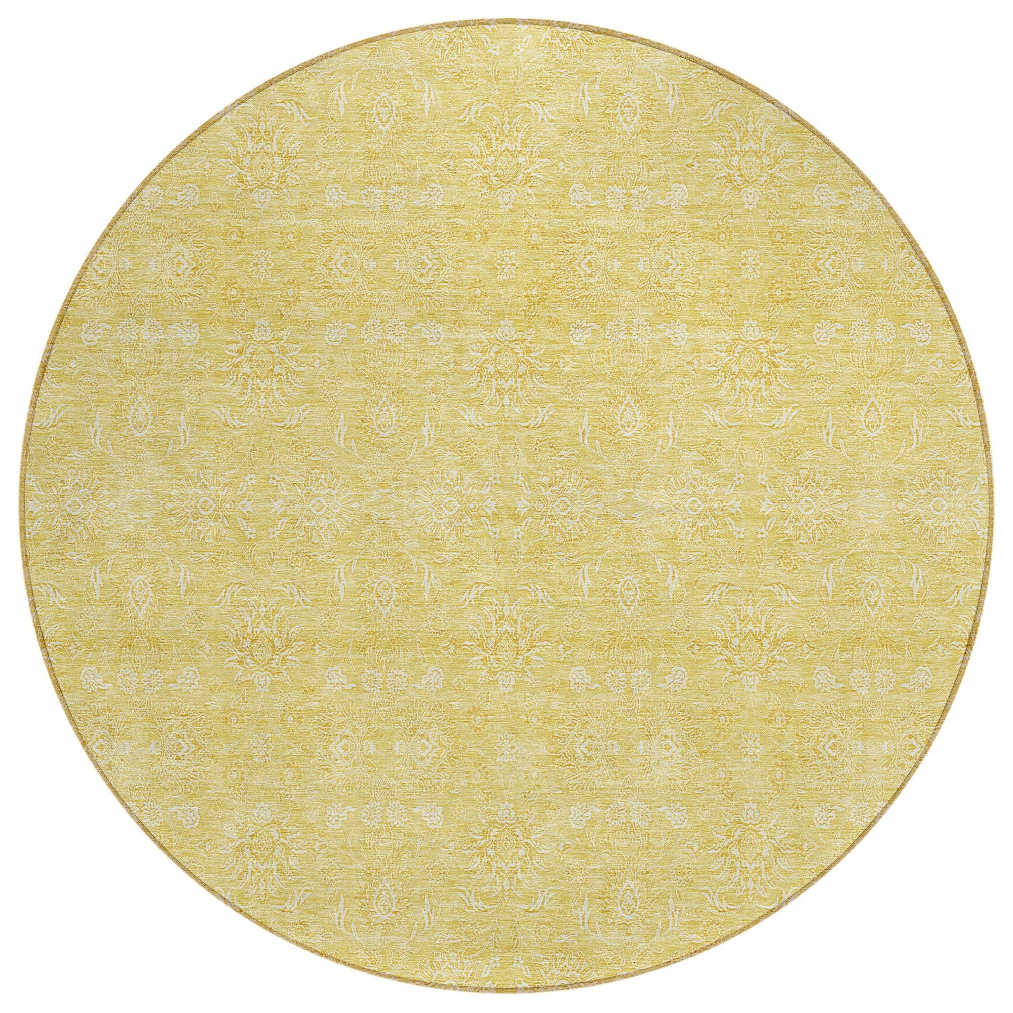 Machine Made ACN703 Honey Gold Rugs #color_honey gold