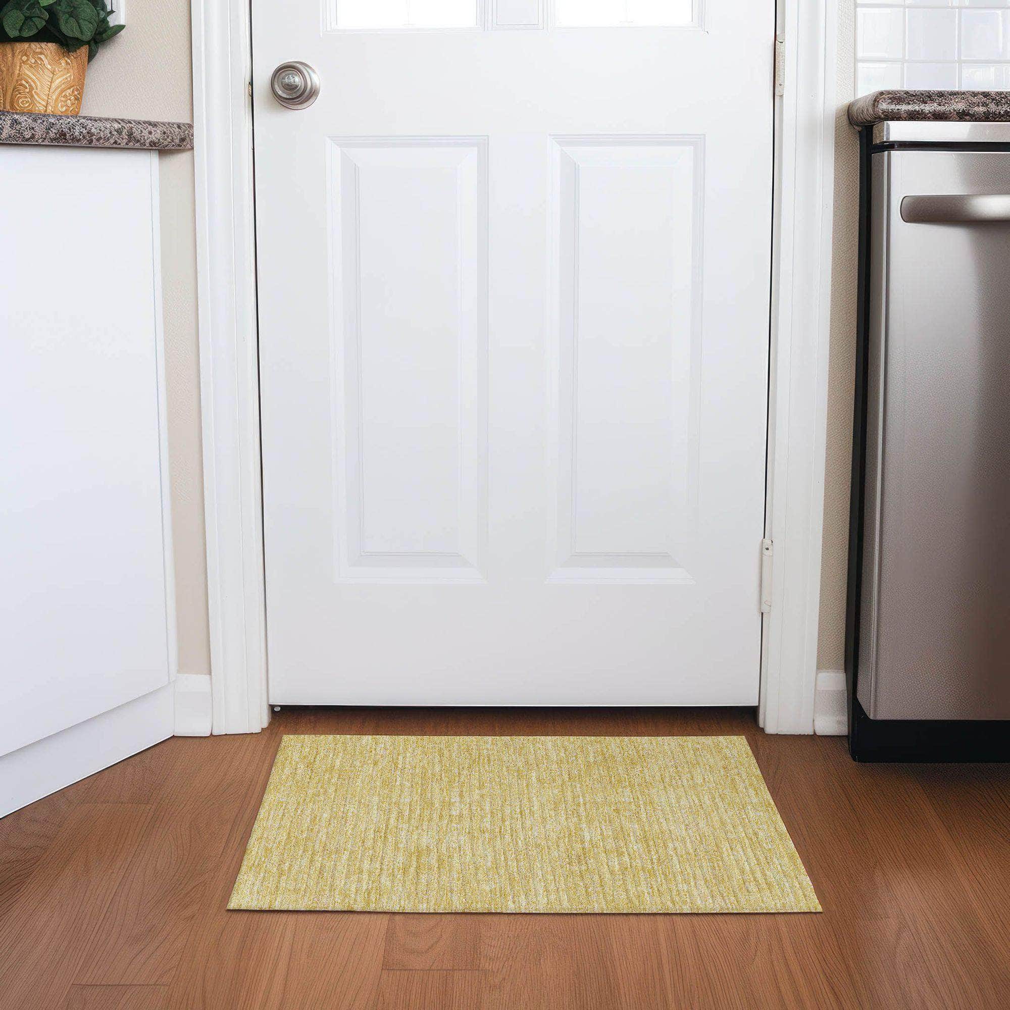 Machine Made ACN703 Honey Gold Rugs #color_honey gold
