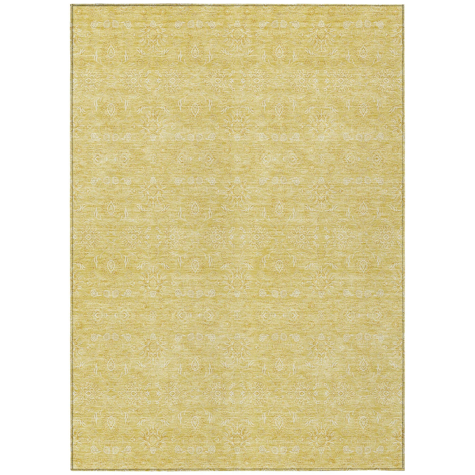 Machine Made ACN703 Honey Gold Rugs #color_honey gold