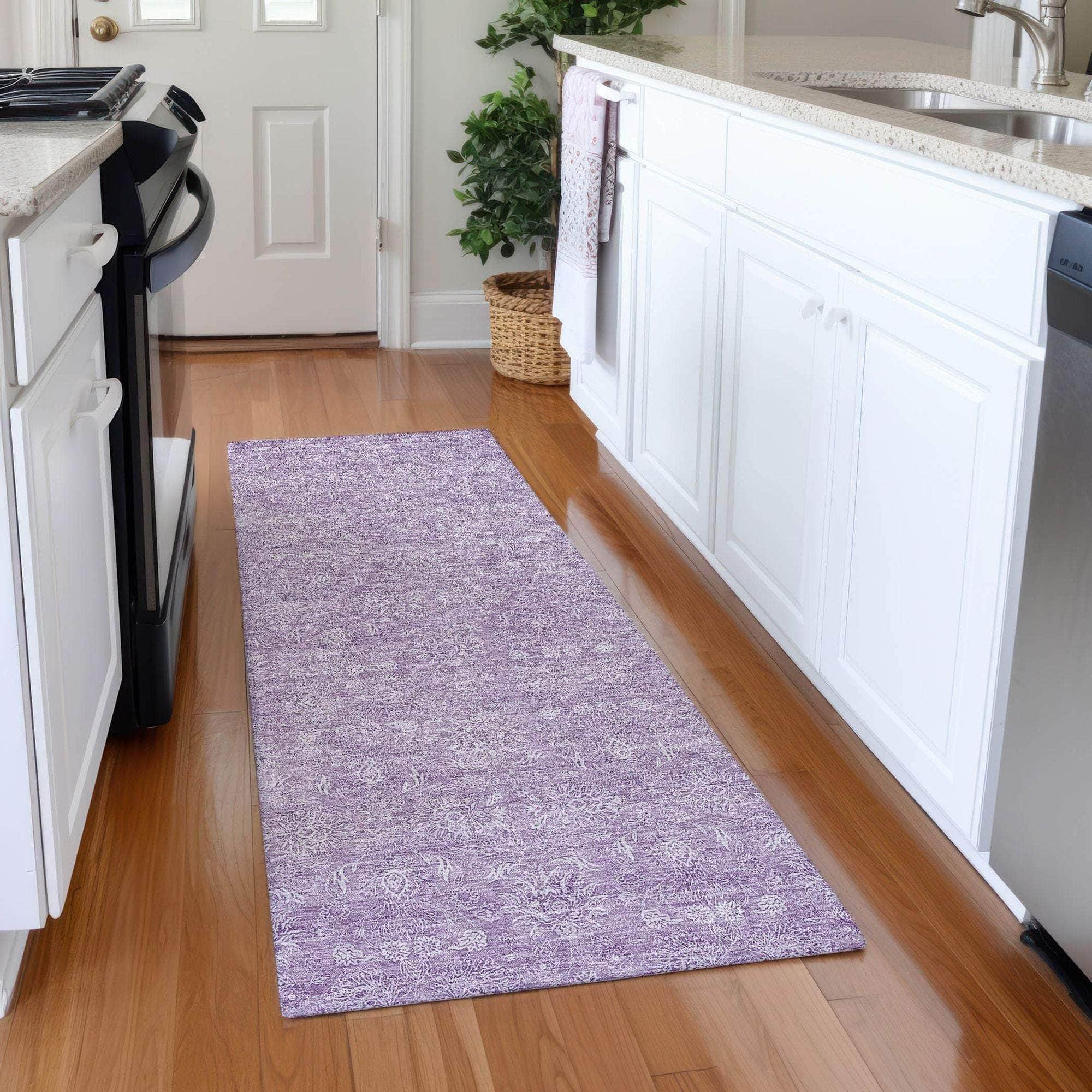 Machine Made ACN703 Lavender Purple Rugs #color_lavender purple