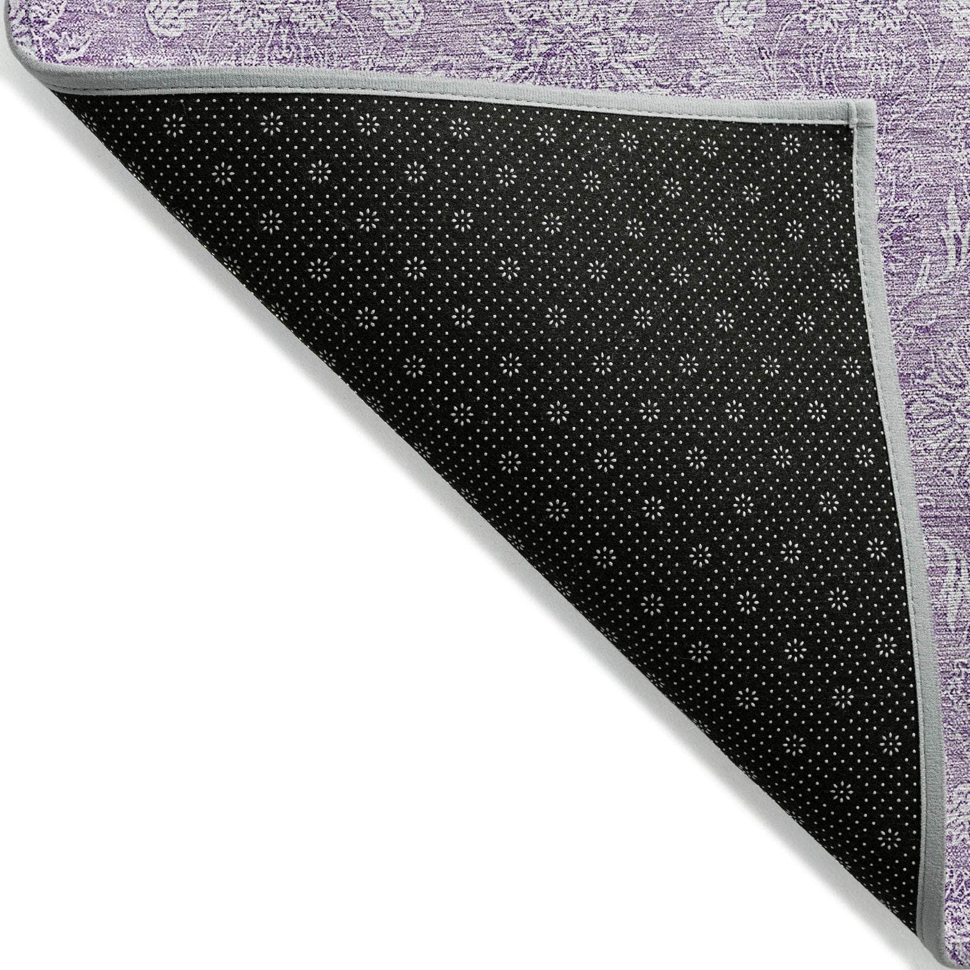 Machine Made ACN703 Lavender Purple Rugs #color_lavender purple