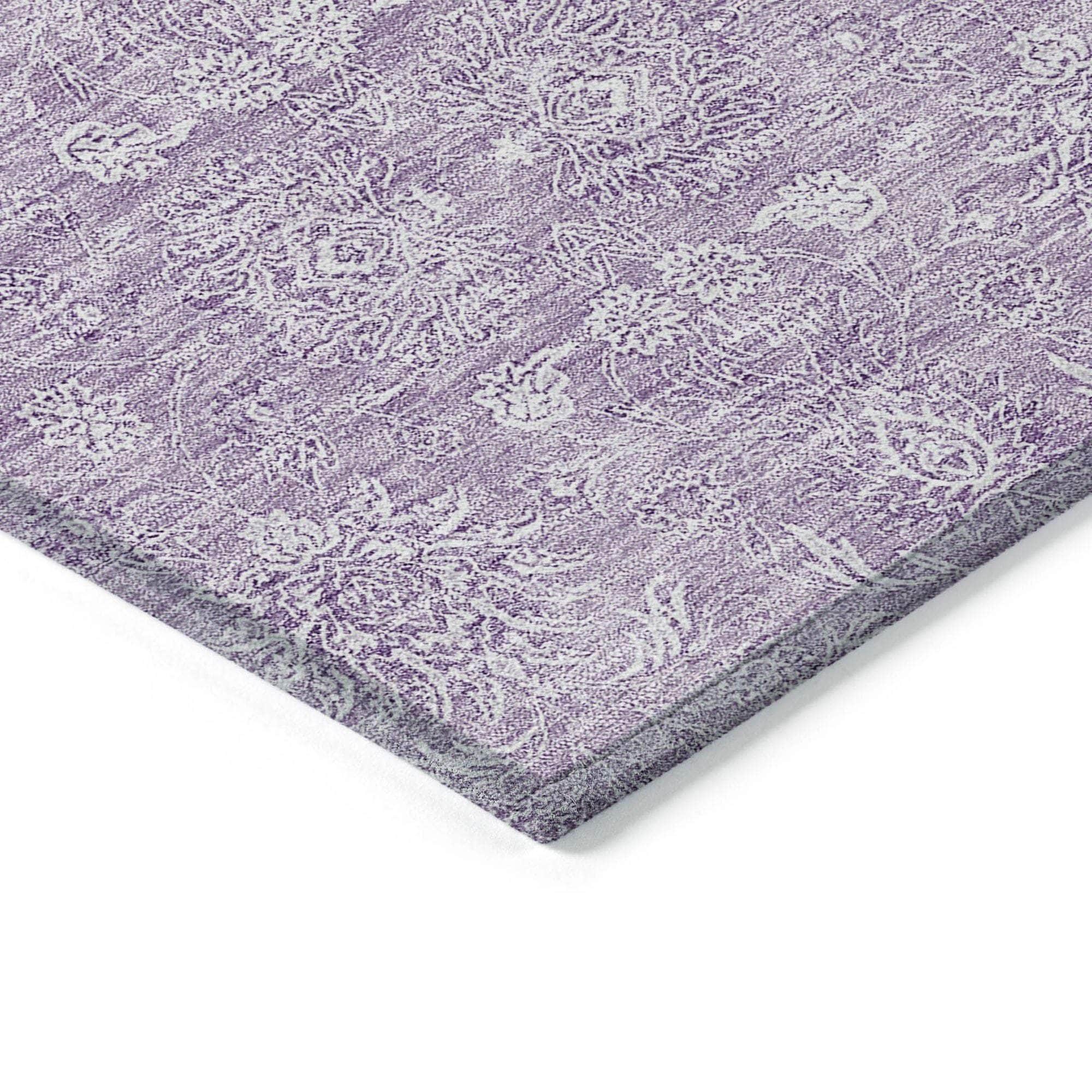 Machine Made ACN703 Lavender Purple Rugs #color_lavender purple