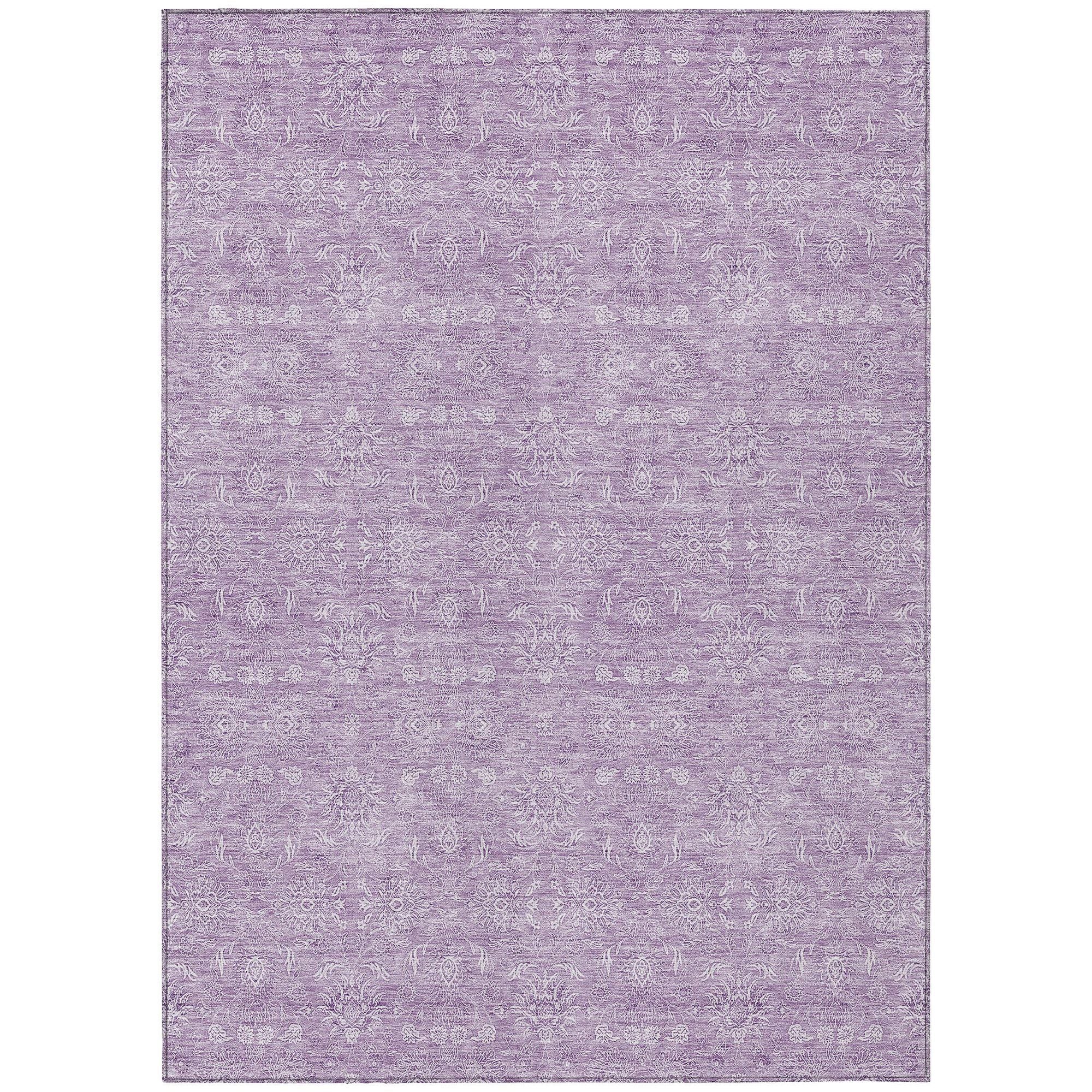 Machine Made ACN703 Lavender Purple Rugs #color_lavender purple