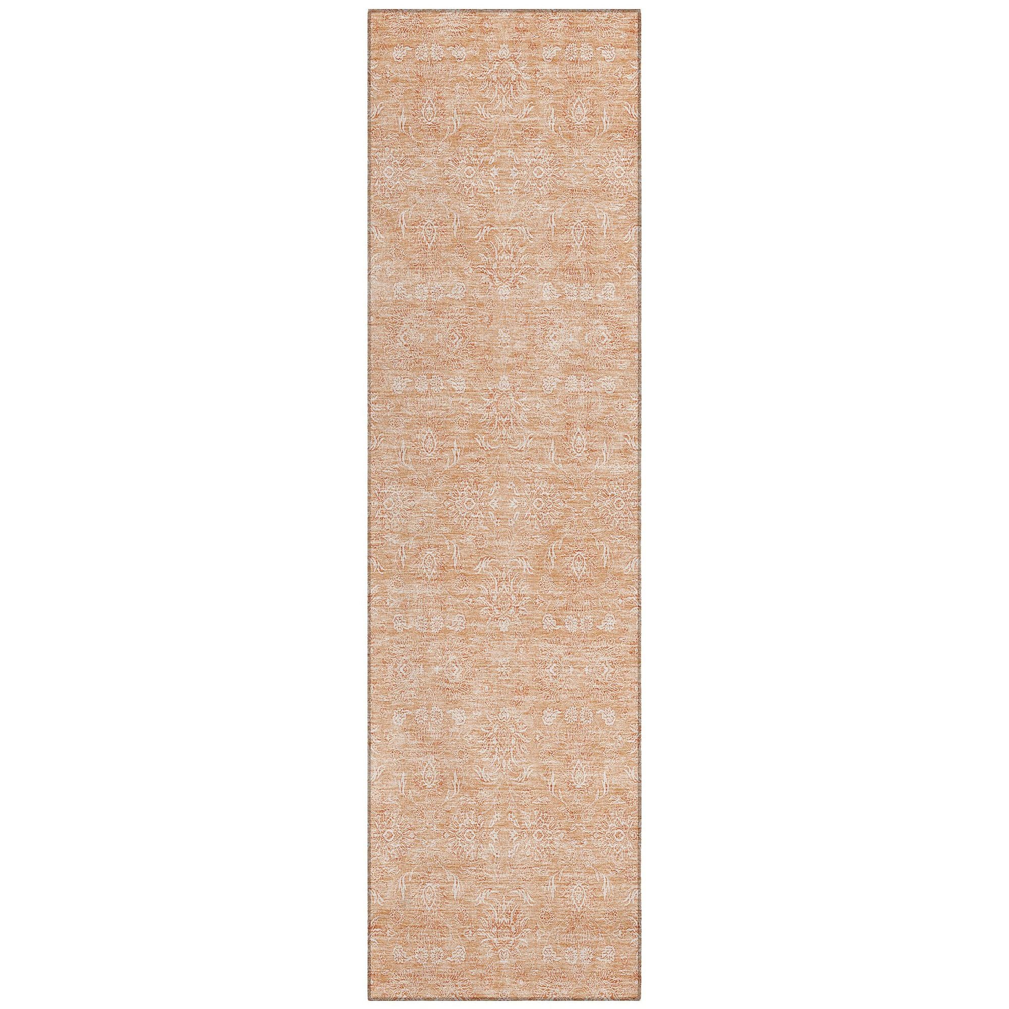 Machine Made ACN703 Peach Orange Rugs #color_peach orange
