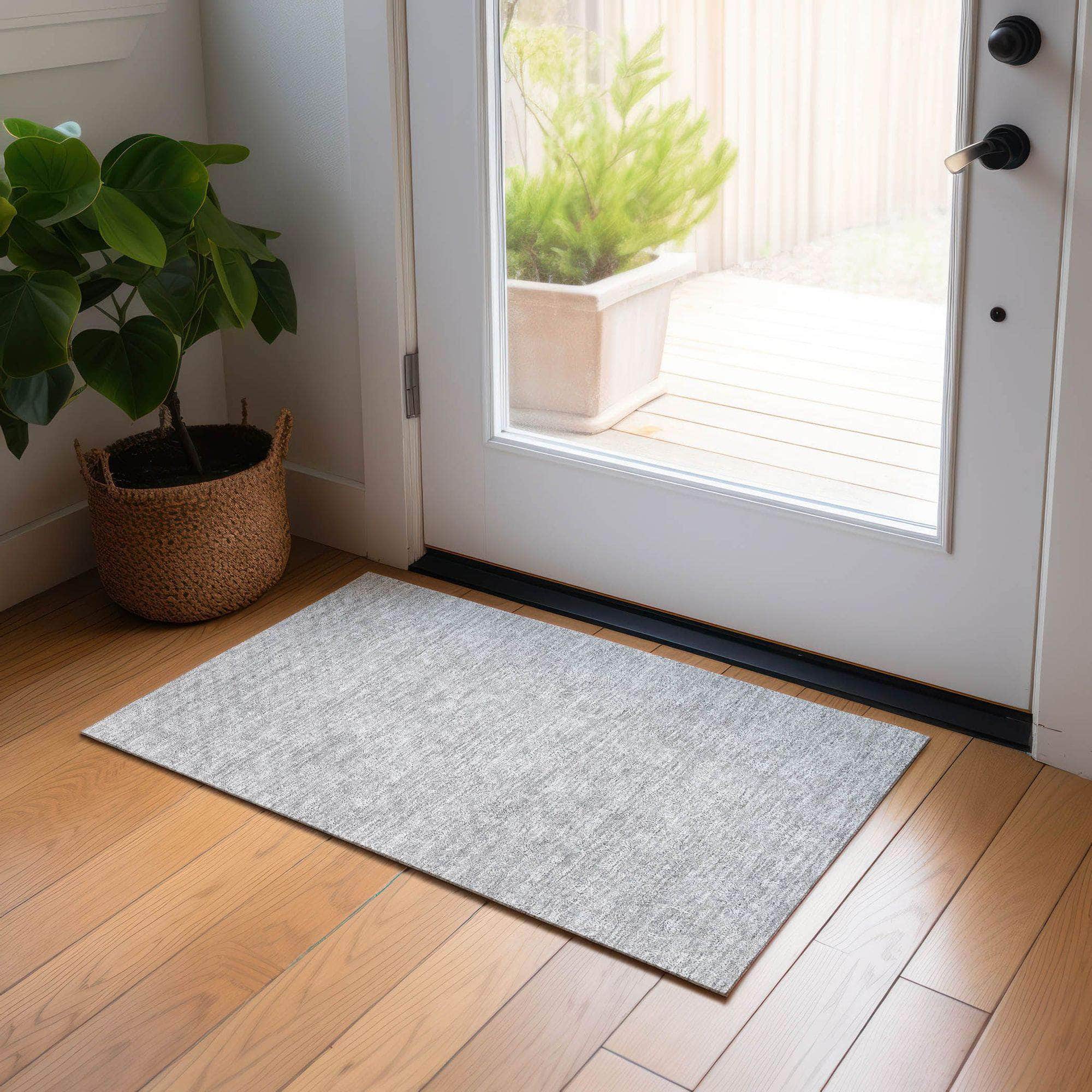 Machine Made ACN703 Silver Gray Rugs #color_silver gray