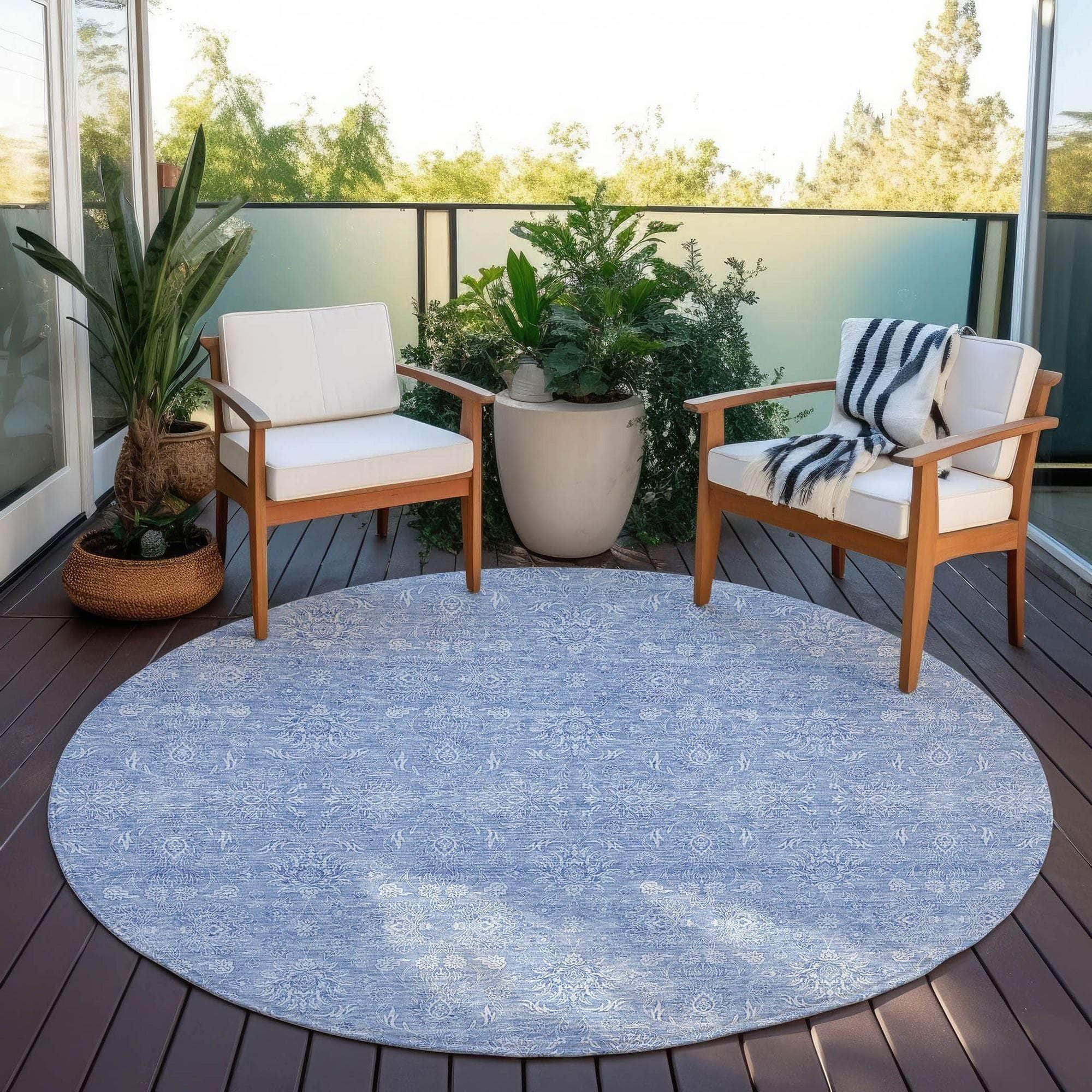 Machine Made ACN703 Sky Blue Rugs #color_sky blue
