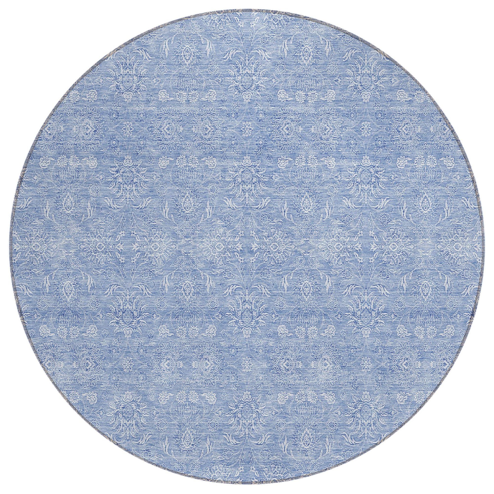 Machine Made ACN703 Sky Blue Rugs #color_sky blue