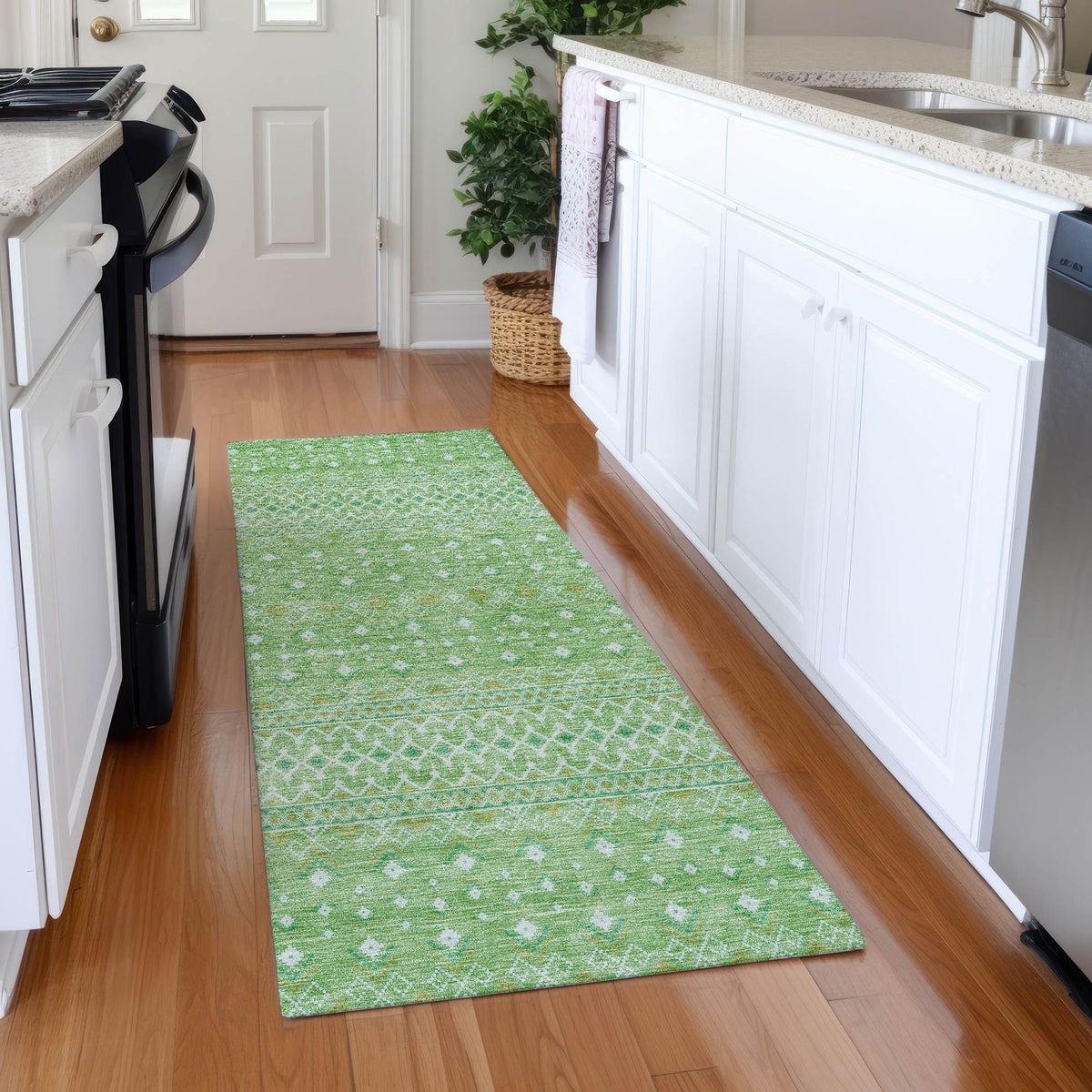 Mandal Machine Washable Rug