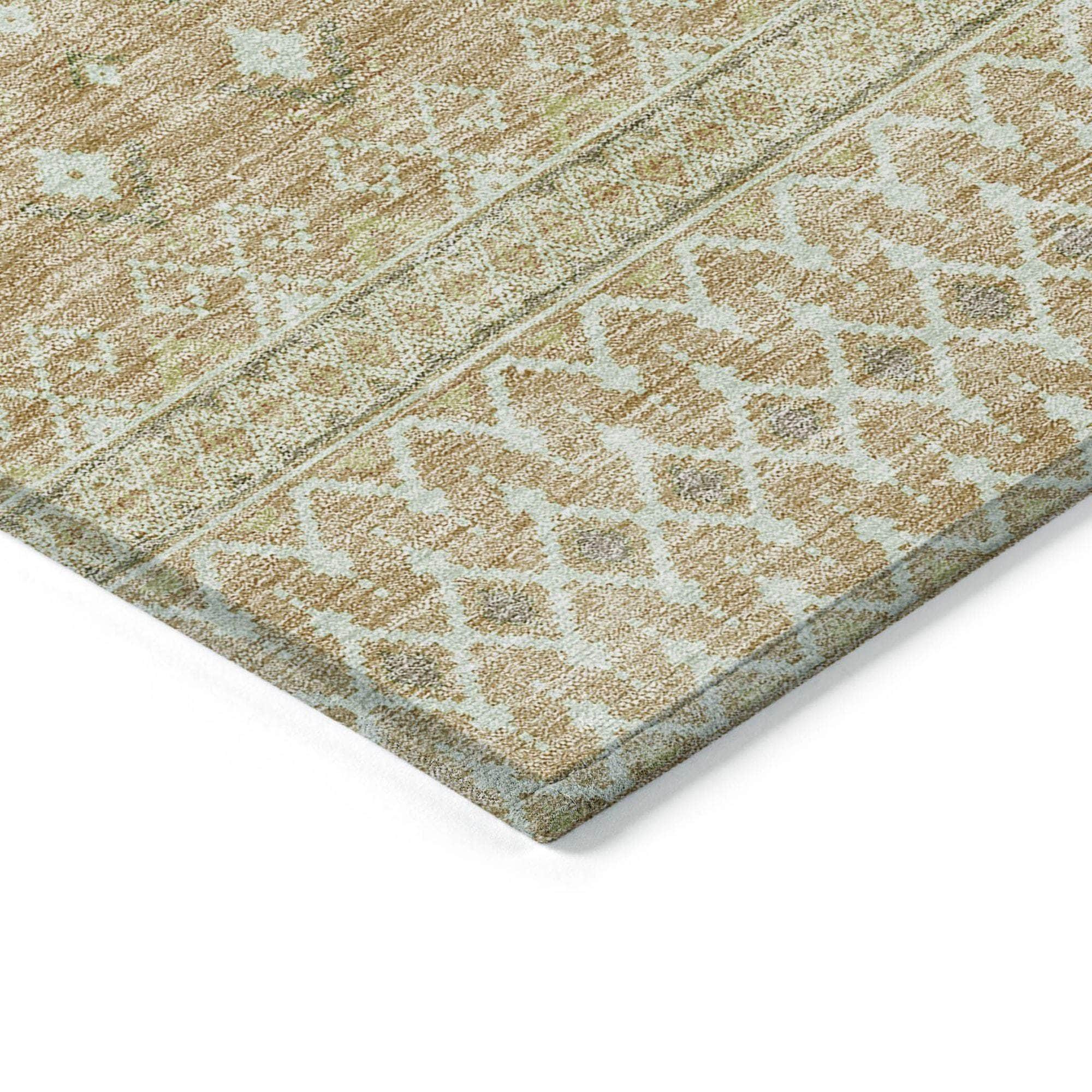 Machine Made ACN709 Copper Orange Rugs #color_copper orange