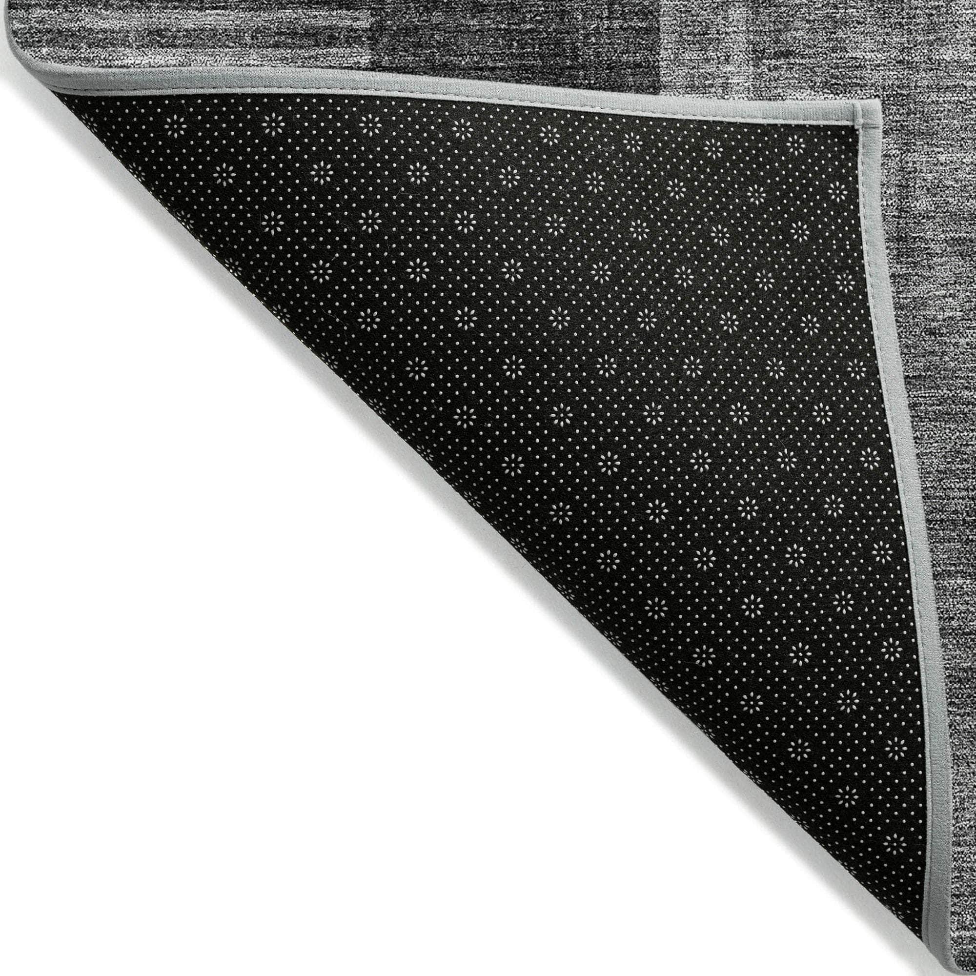 Machine Made ACN711 Charcoal Gray Rugs #color_charcoal gray