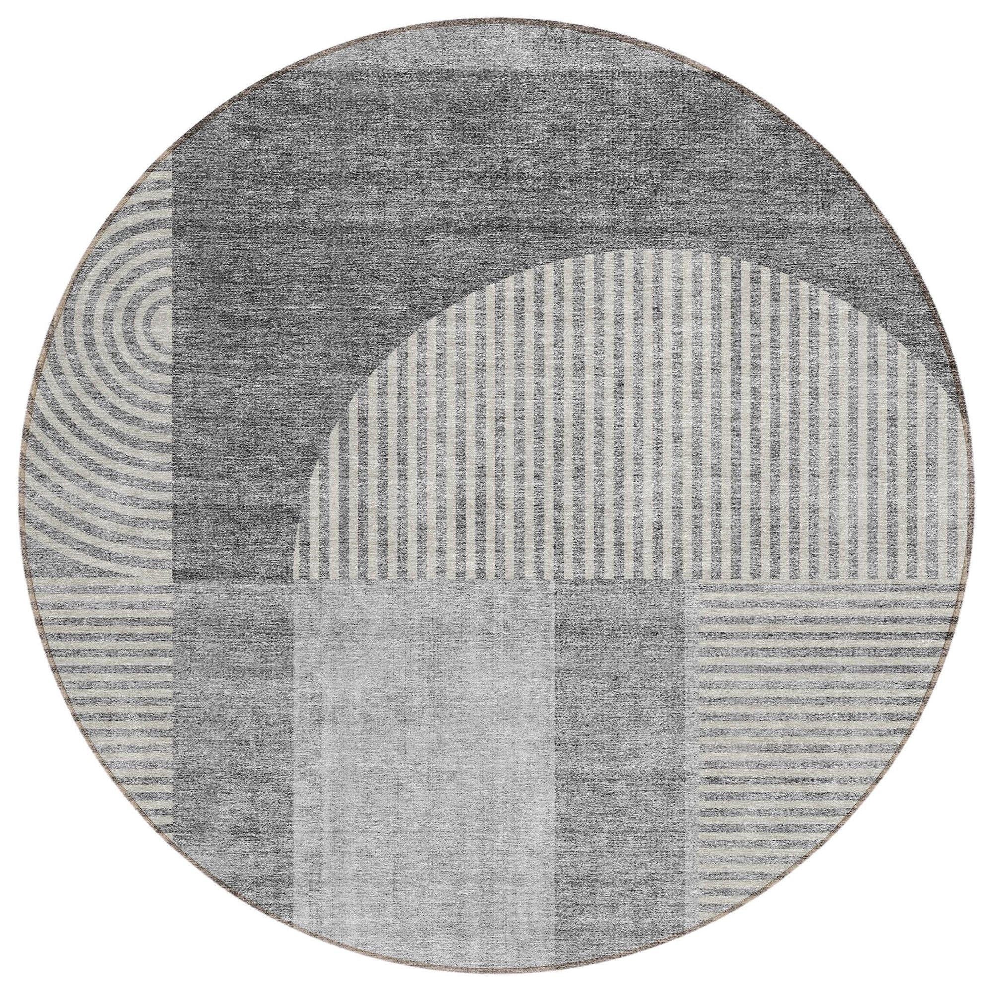 Machine Made ACN711 Gray  Rugs #color_gray 