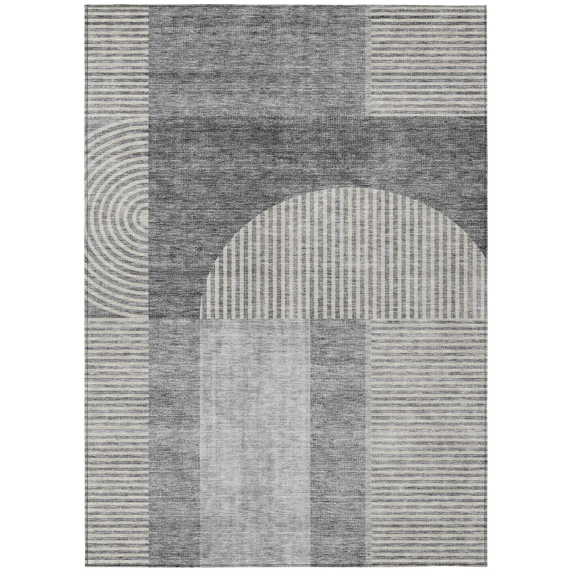 Machine Made ACN711 Gray  Rugs #color_gray 