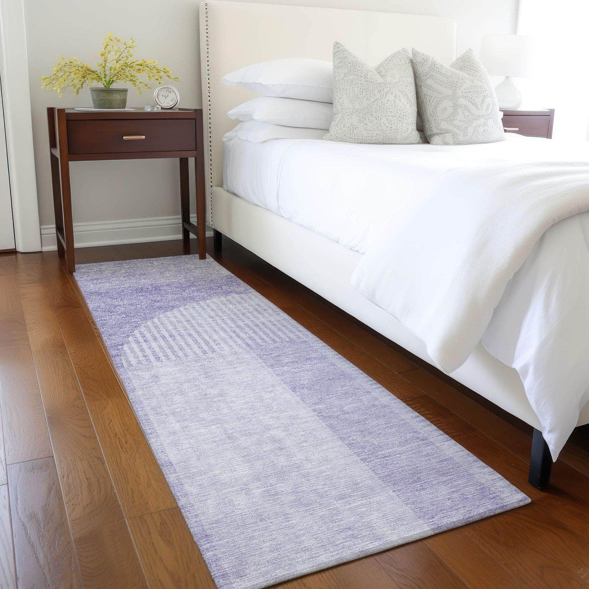 Machine Made ACN711 Lavender Purple Rugs #color_lavender purple