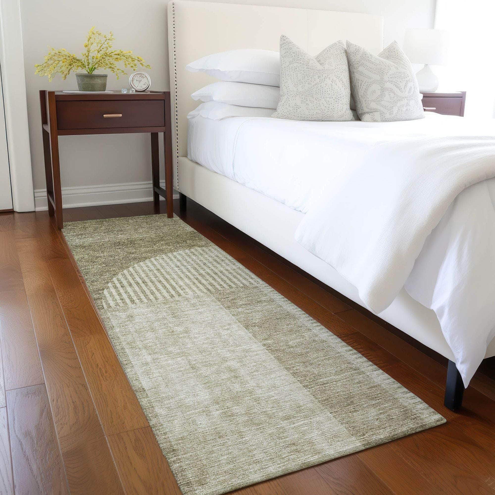Machine Made ACN711 Taupe Brown Rugs #color_taupe brown
