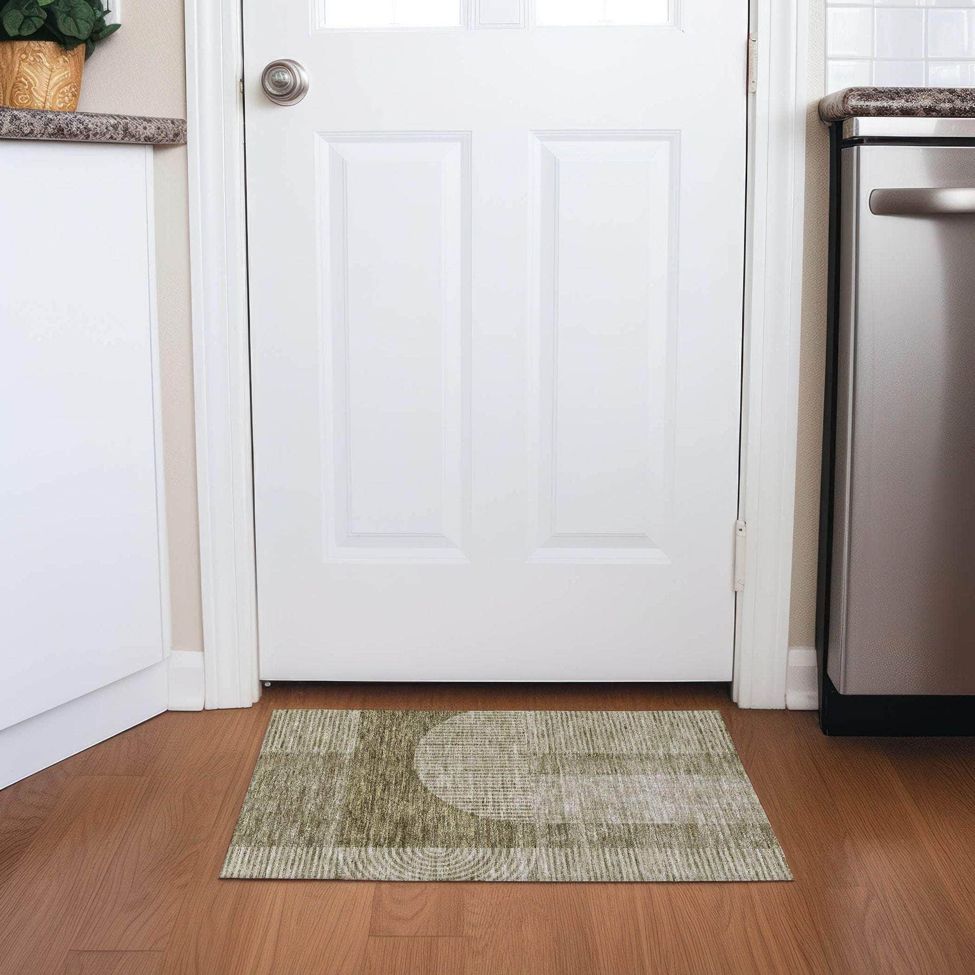 Machine Made ACN711 Taupe Brown Rugs #color_taupe brown