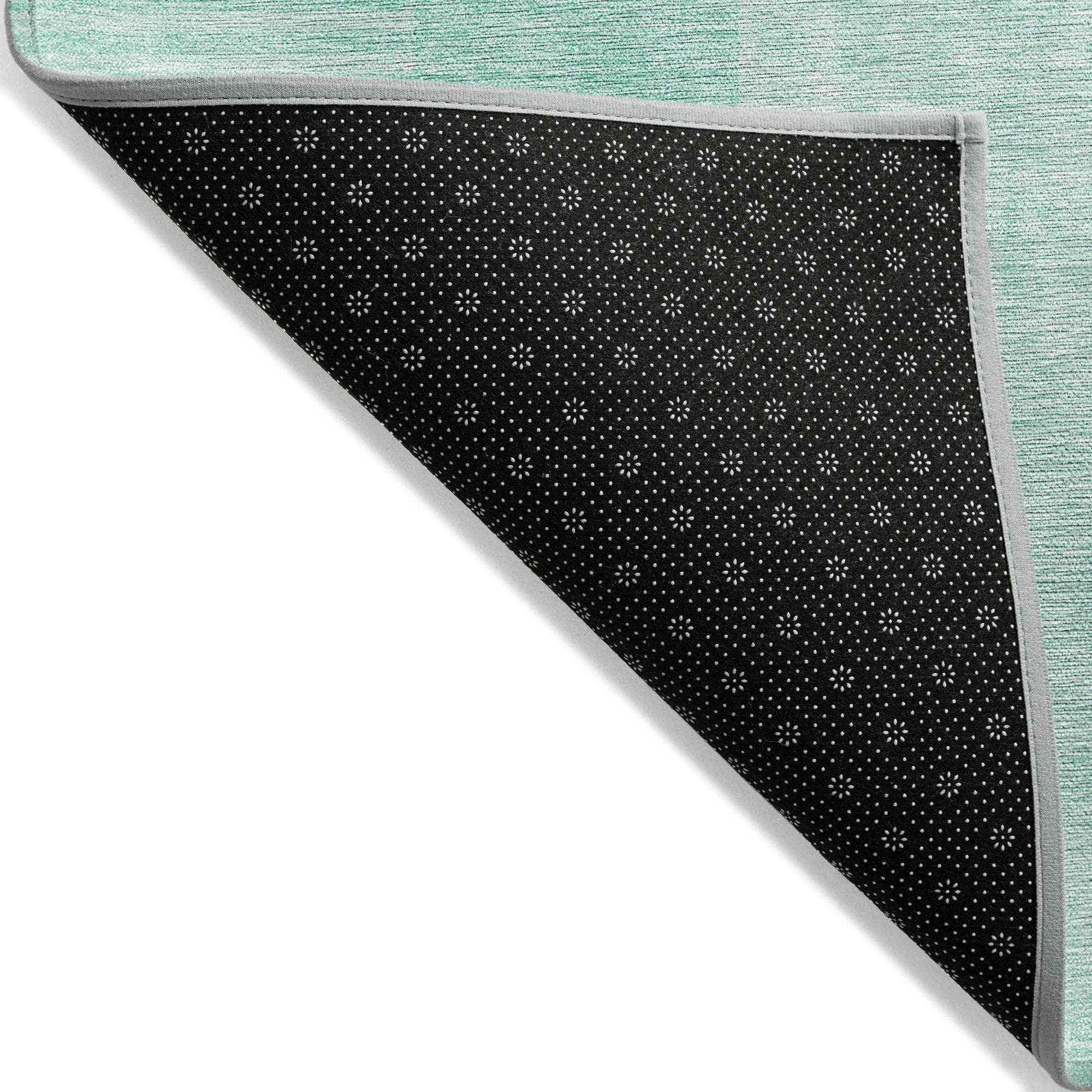 Machine Made ACN711 Teal  Rugs #color_teal 