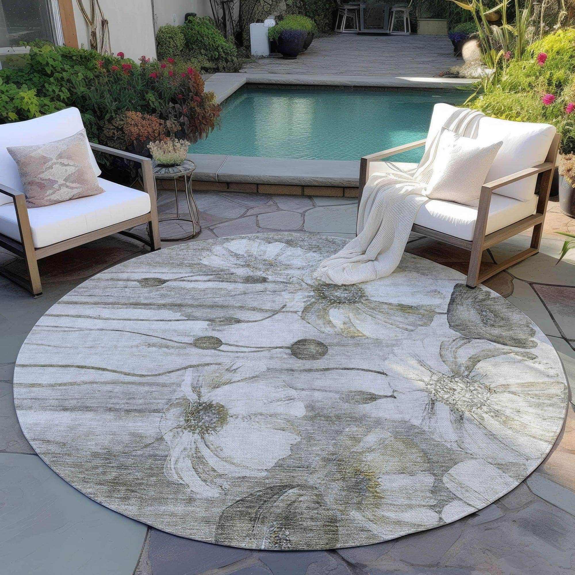 Machine Made ACN712 Taupe Brown Rugs #color_taupe brown