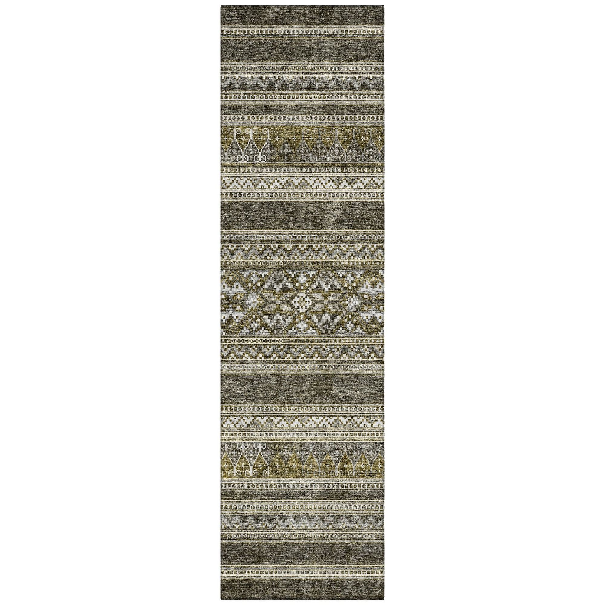 Machine Made ACN714 Taupe Brown Rugs #color_taupe brown