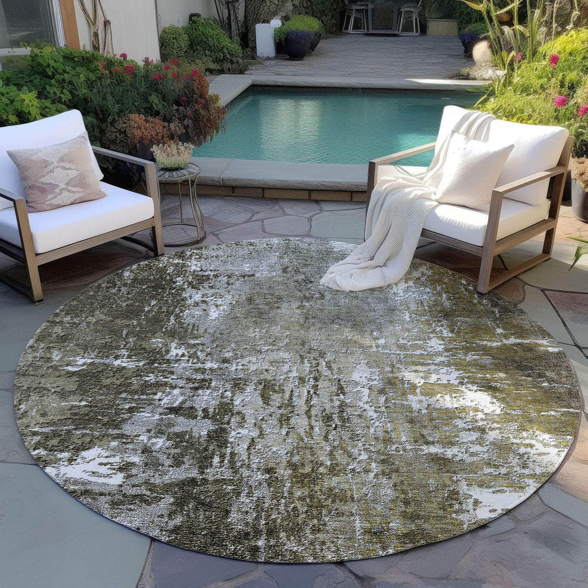 Machine Made ACN718 Taupe Brown Rugs #color_taupe brown