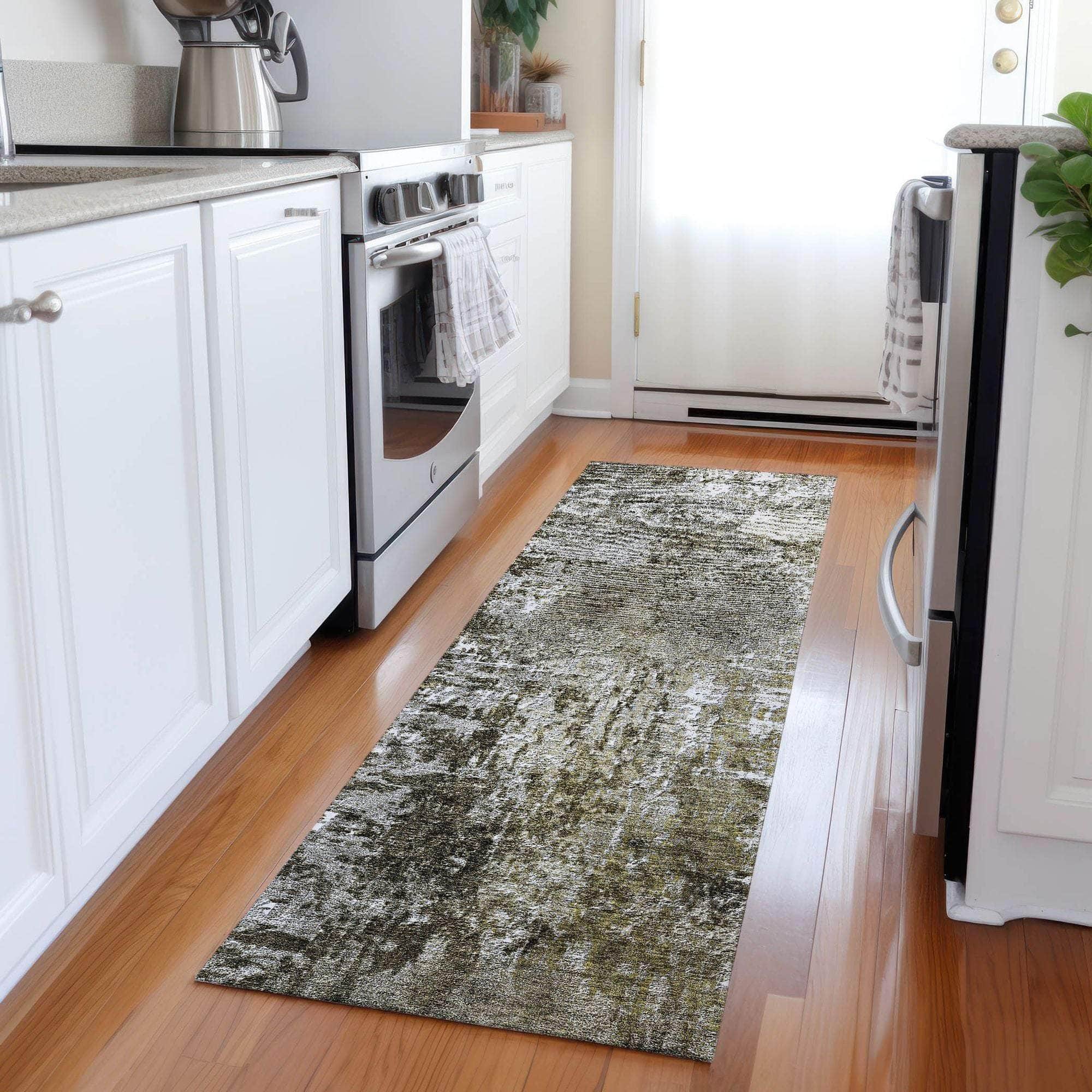 Machine Made ACN718 Taupe Brown Rugs #color_taupe brown