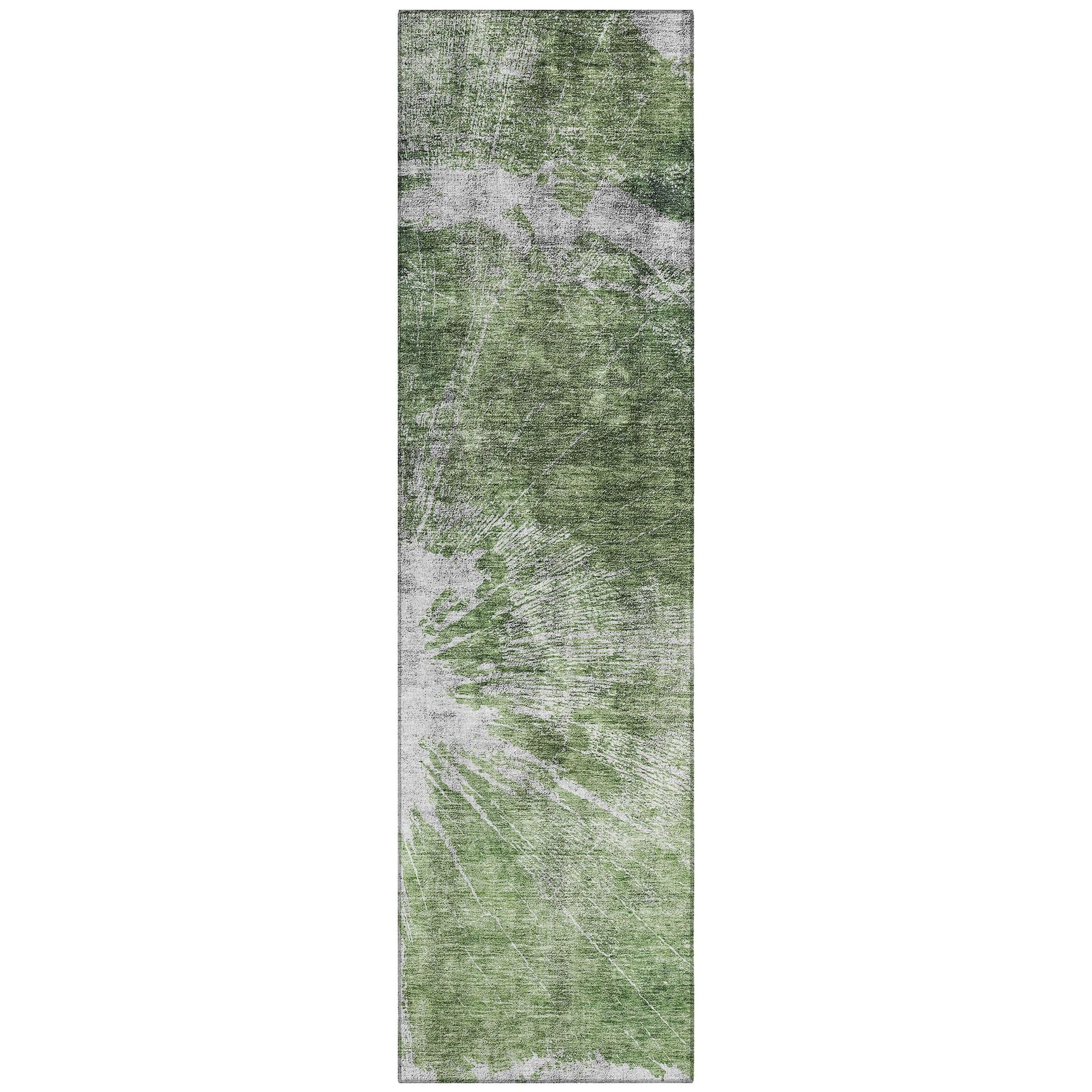 Machine Made ACN719 Aloe Green Rugs #color_aloe green